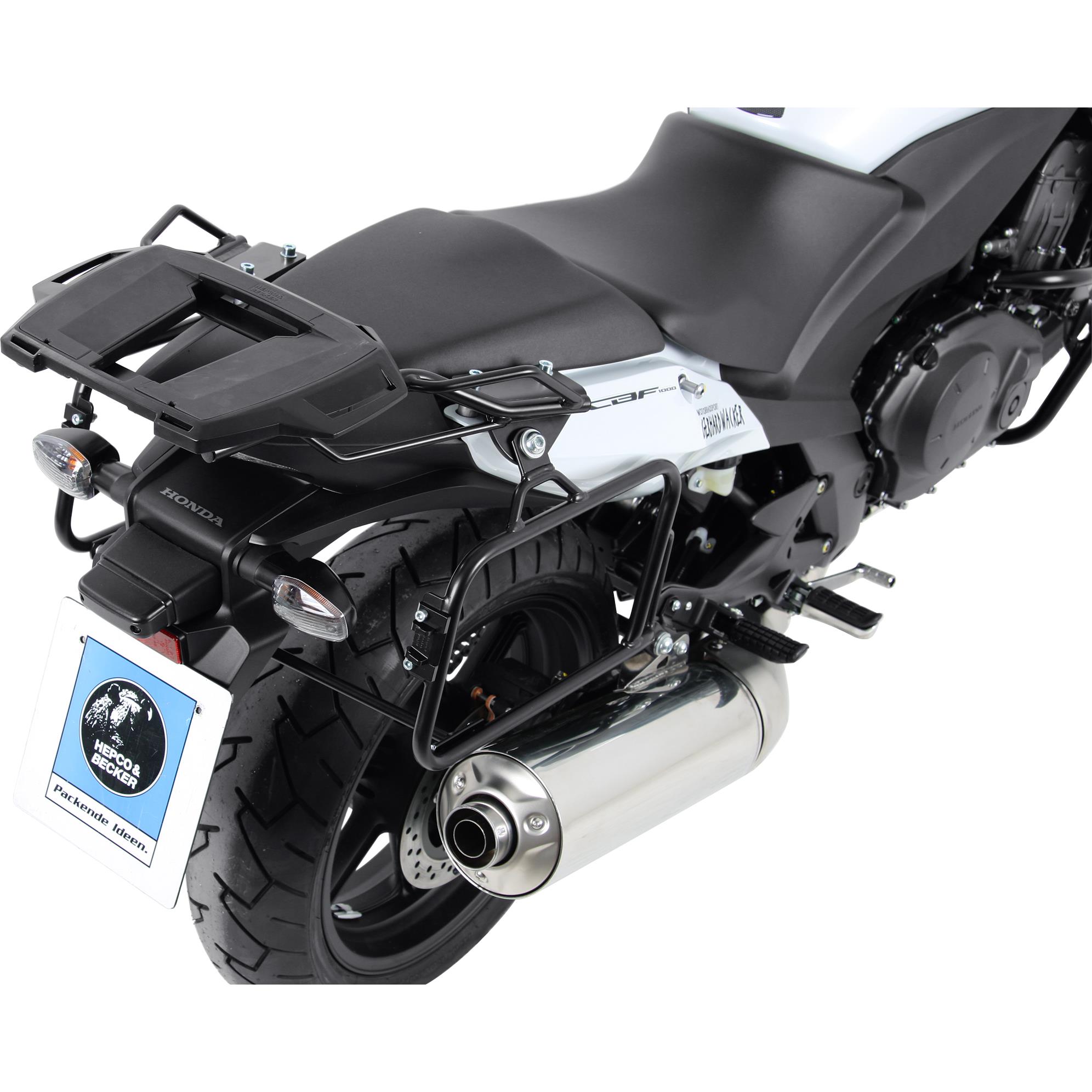 Hepco & Becker Alurack Gepäckbrücke schwarz für Honda CBF 1000 F SC64 - Motorradzubehör - Motorradgepäck