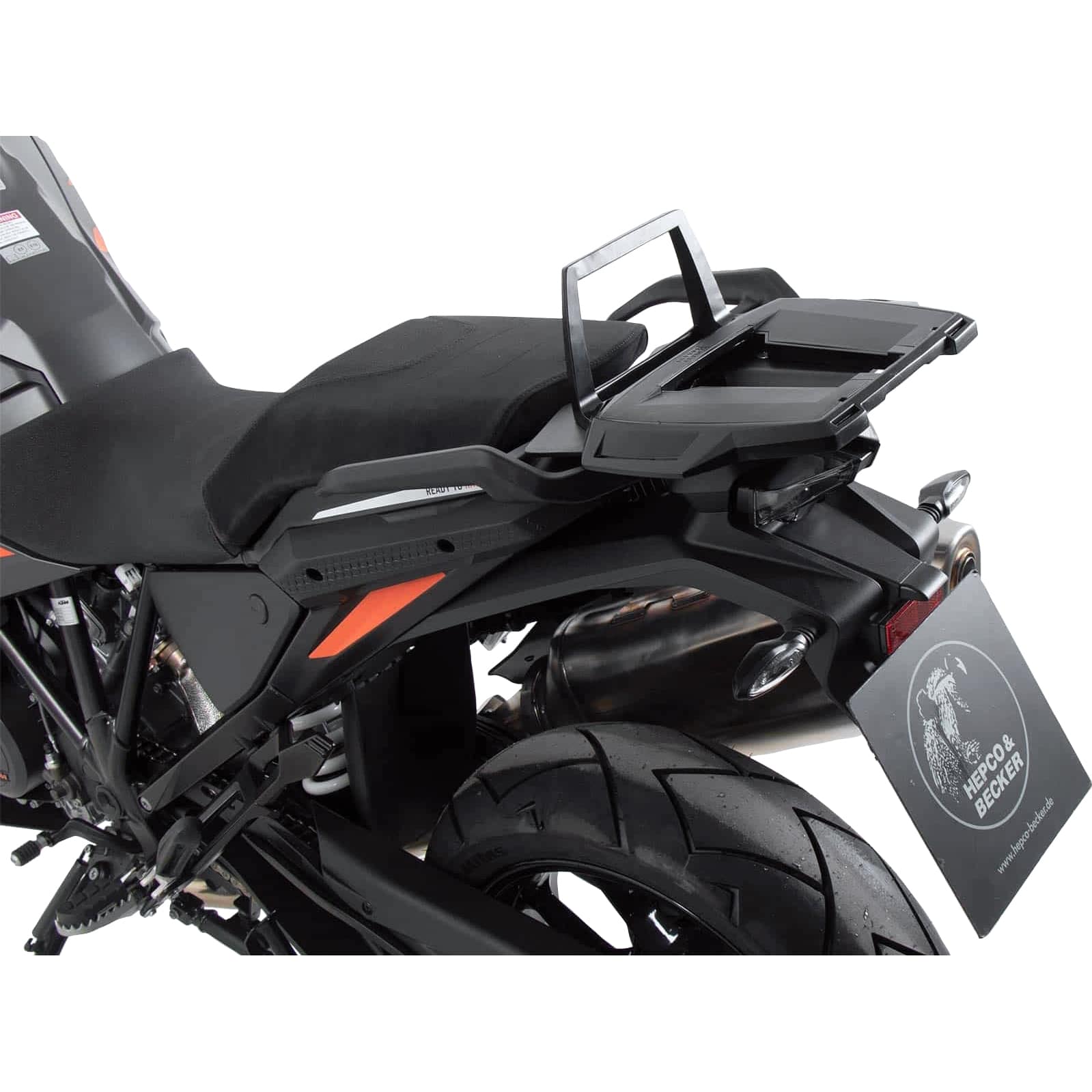 Hepco & Becker Alurack Gepäckbrücke schwarz für KTM 1290 Super Adventure 20 - Motorradzubehör - Motorradgepäck