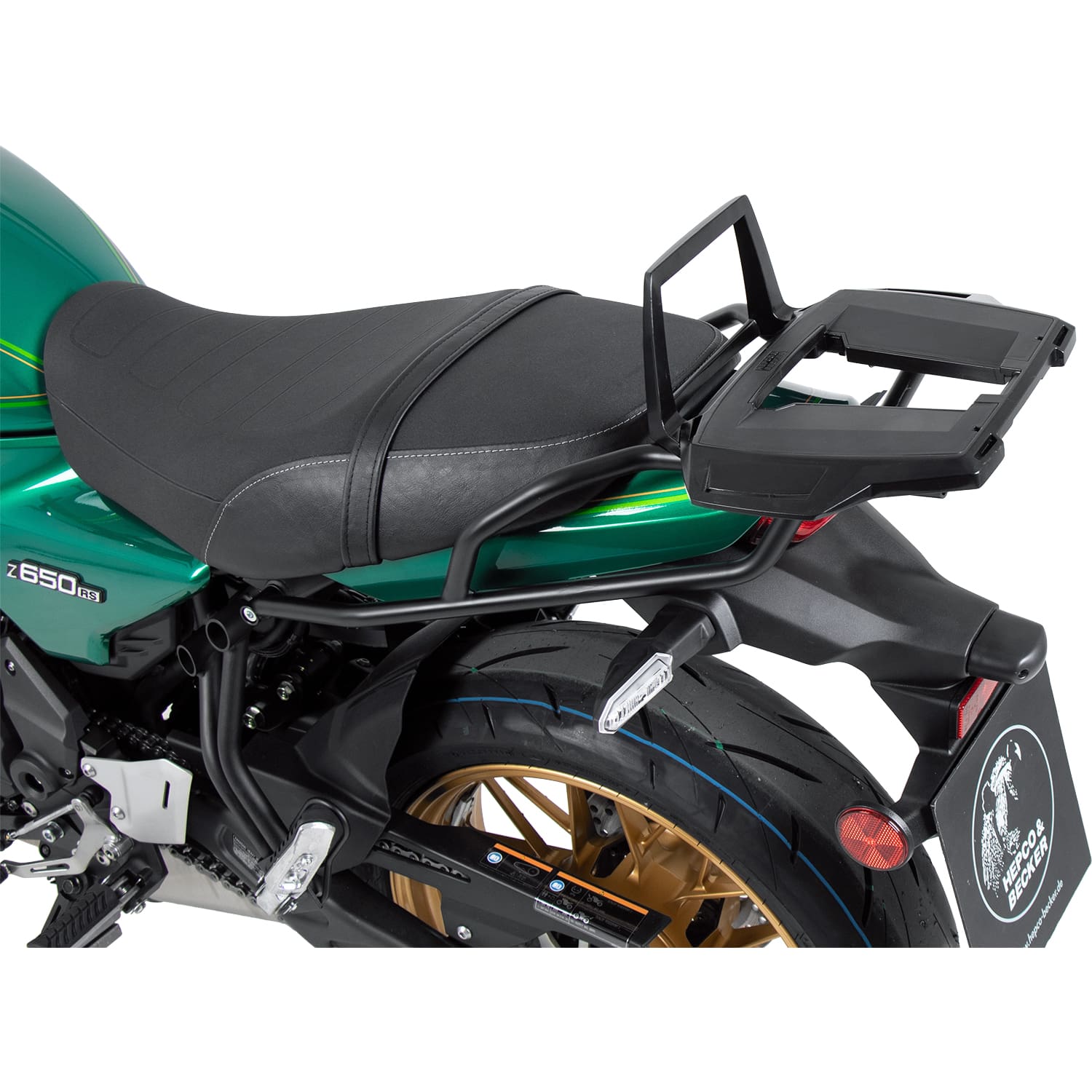 Hepco & Becker Alurack Gepäckbrücke schwarz für Kawasaki Z 650 RS - Motorradzubehör - Motorradgepäck