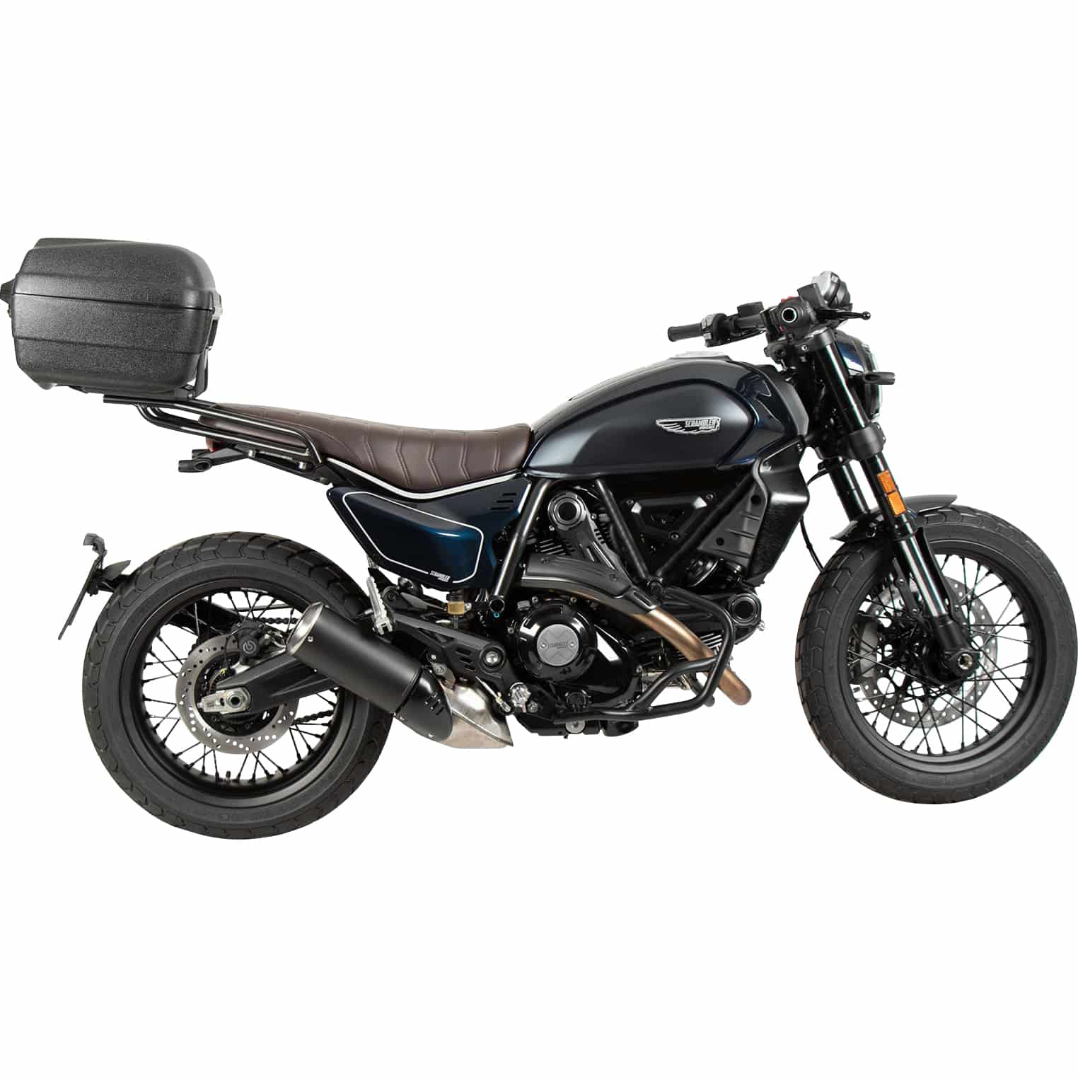 Hepco & Becker Alurack Gepäckbrücke schwarz für Scrambler Nightshift/Full T - Motorradzubehör - Motorradgepäck