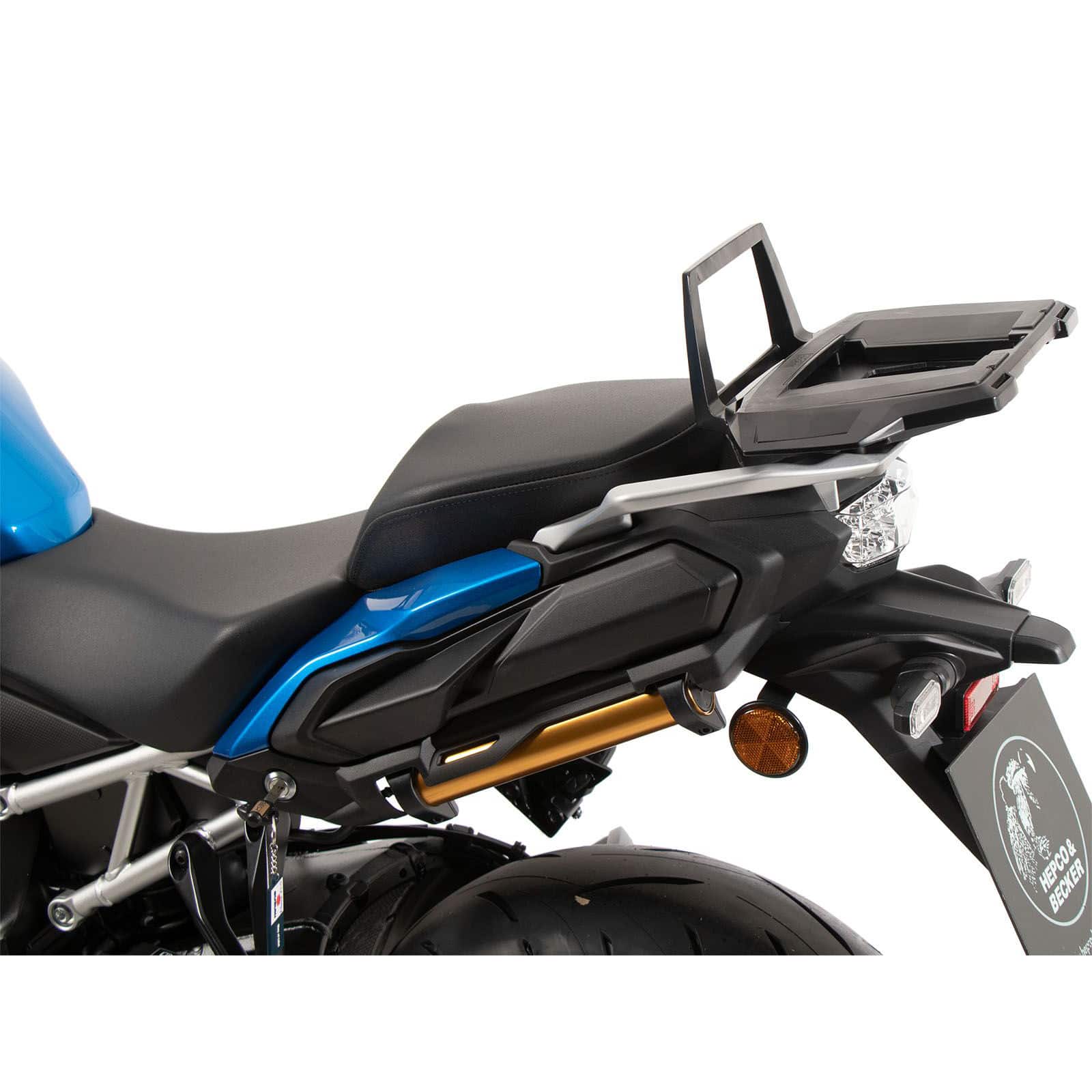 Hepco & Becker Alurack Gepäckbrücke schwarz für Suzuki GSX-S 1000 GX - Motorradzubehör - Motorradgepäck