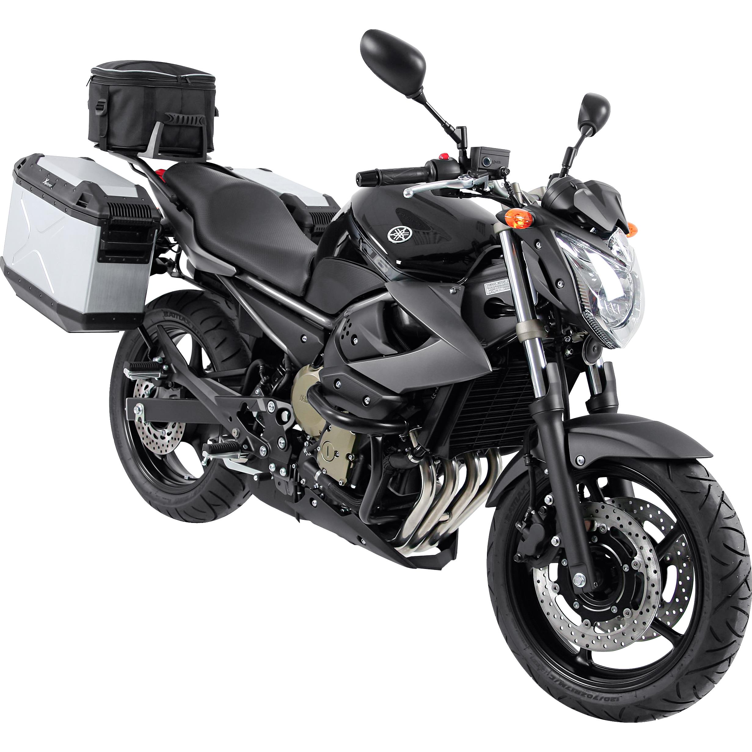 Hepco & Becker Alurack Gepäckbrücke schwarz für Yamaha XJ 6 /Diversion /F - Motorradzubehör - Motorradgepäck