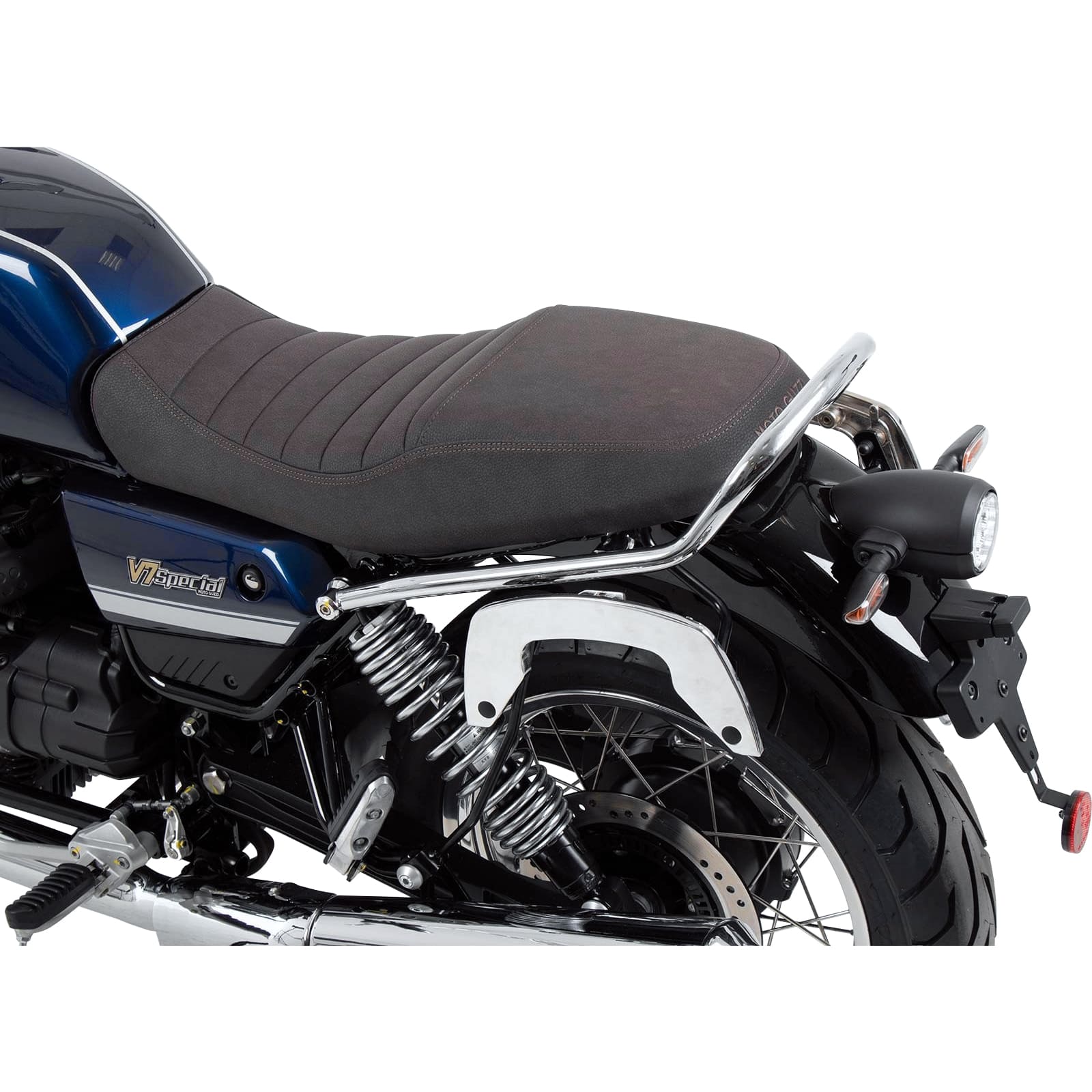 Hepco & Becker C-Bow Seitentaschenhalter chrom für Moto Guzzi V7 2021- - Motorradzubehör - Motorradgepäck