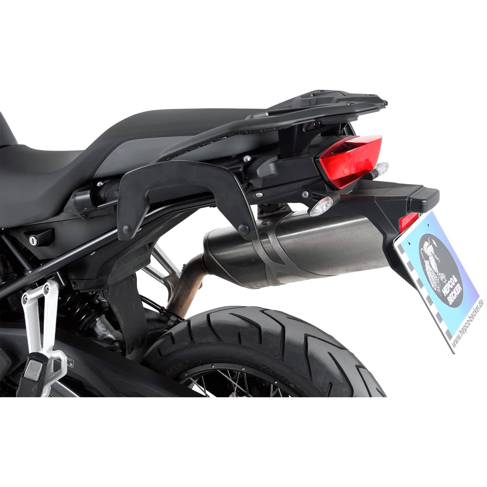 Hepco & Becker C-Bow Seitentaschenhalter schwarz für BMW F 750 GS - Motorradzubehör - Motorradgepäck