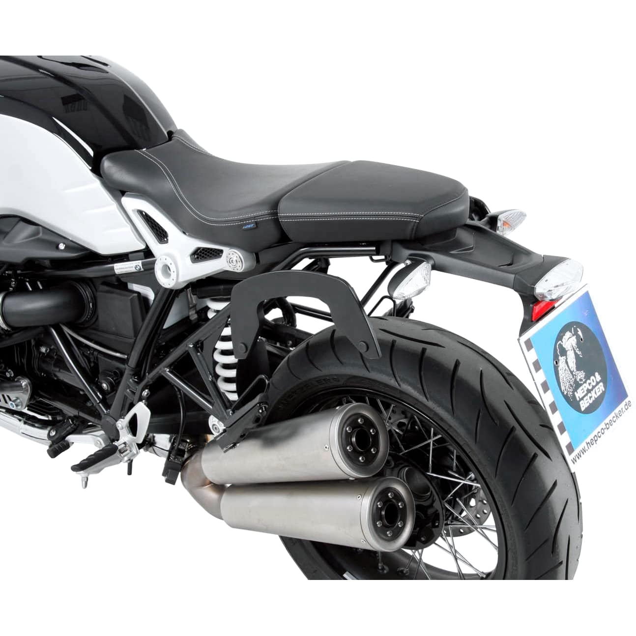 Hepco & Becker C-Bow Seitentaschenhalter schwarz für BMW R nineT - Motorradzubehör - Motorradgepäck