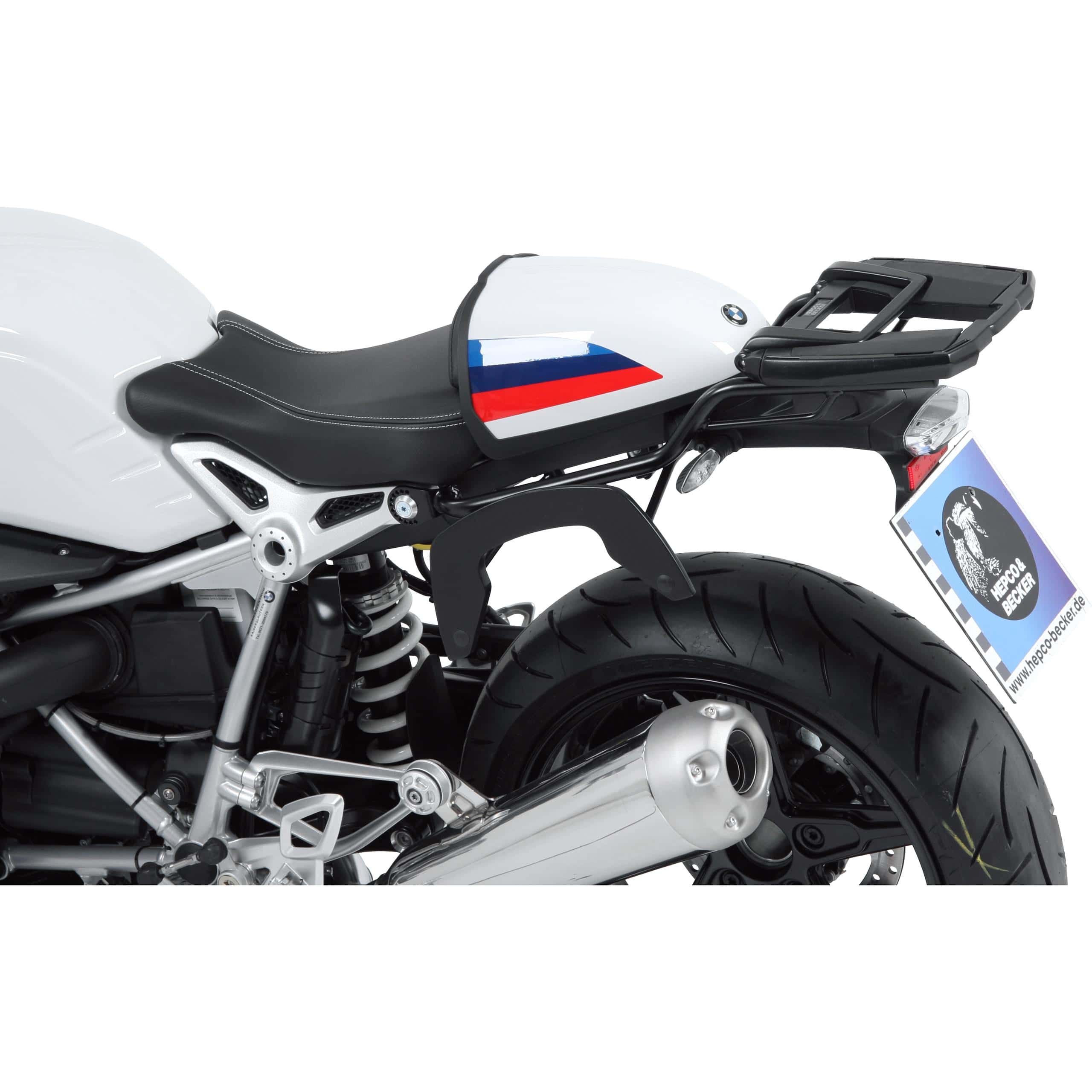 Hepco & Becker C-Bow Seitentaschenhalter schwarz für BMW R nineT Racer - Motorradzubehör - Motorradgepäck