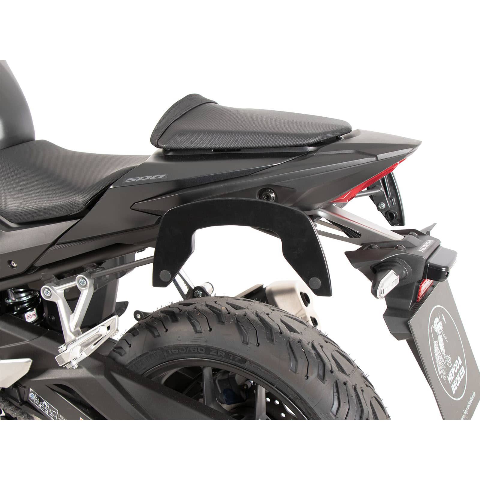Hepco & Becker C-Bow Seitentaschenhalter schwarz für Honda CB 500 Hornet - Motorradzubehör - Motorradgepäck