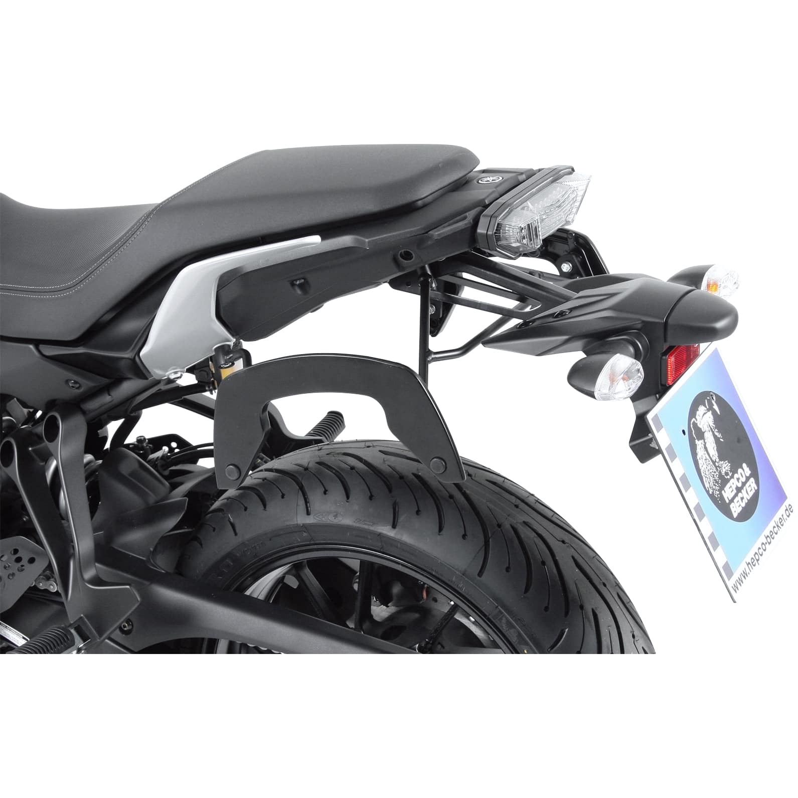 Hepco & Becker C-Bow Seitentaschenhalter schwarz für Tracer 7 /GT 2021- - Motorradzubehör - Motorradgepäck