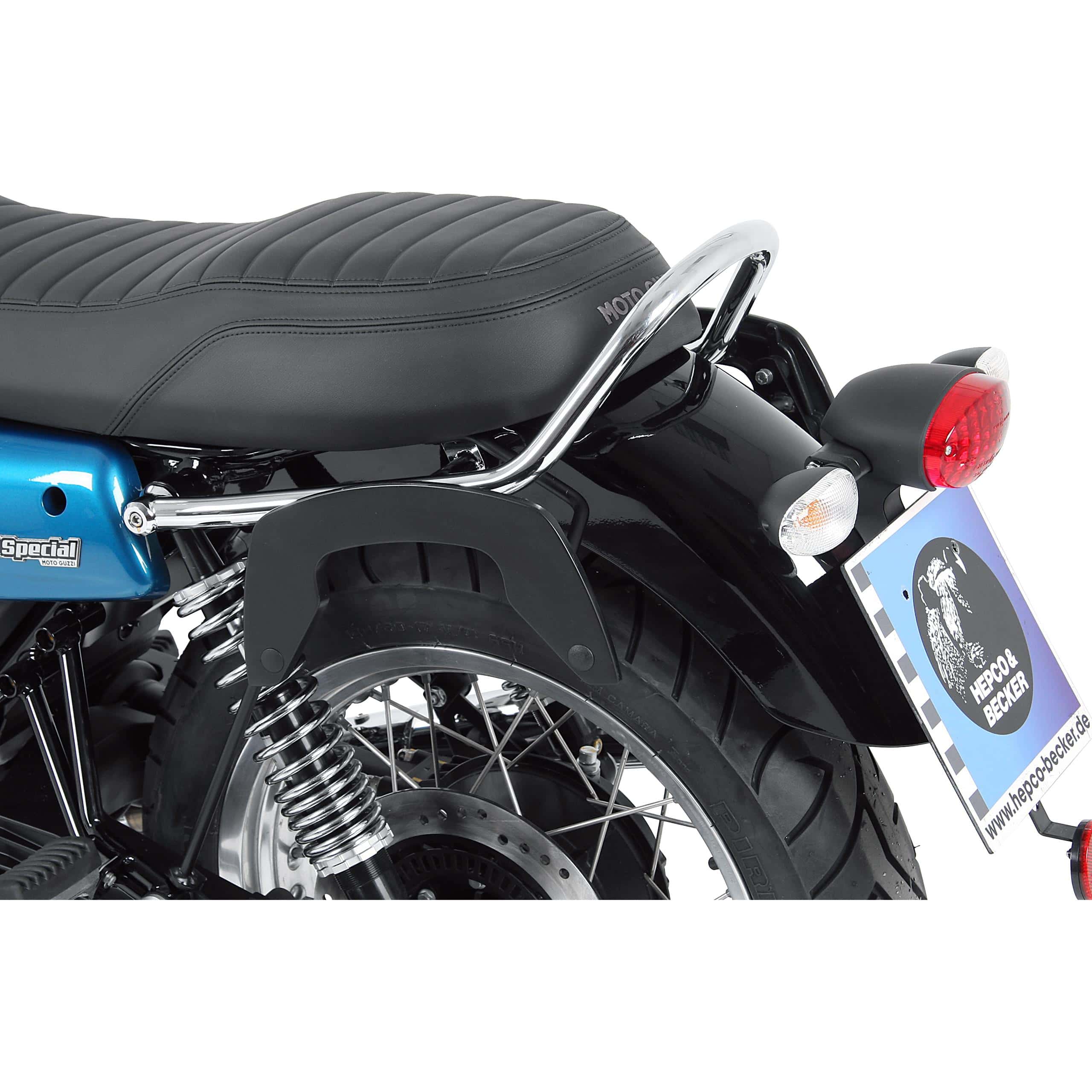 Hepco & Becker C-Bow Seitentaschenhalter schwarz für V7 III Stone/Special - Motorradzubehör - Motorradgepäck