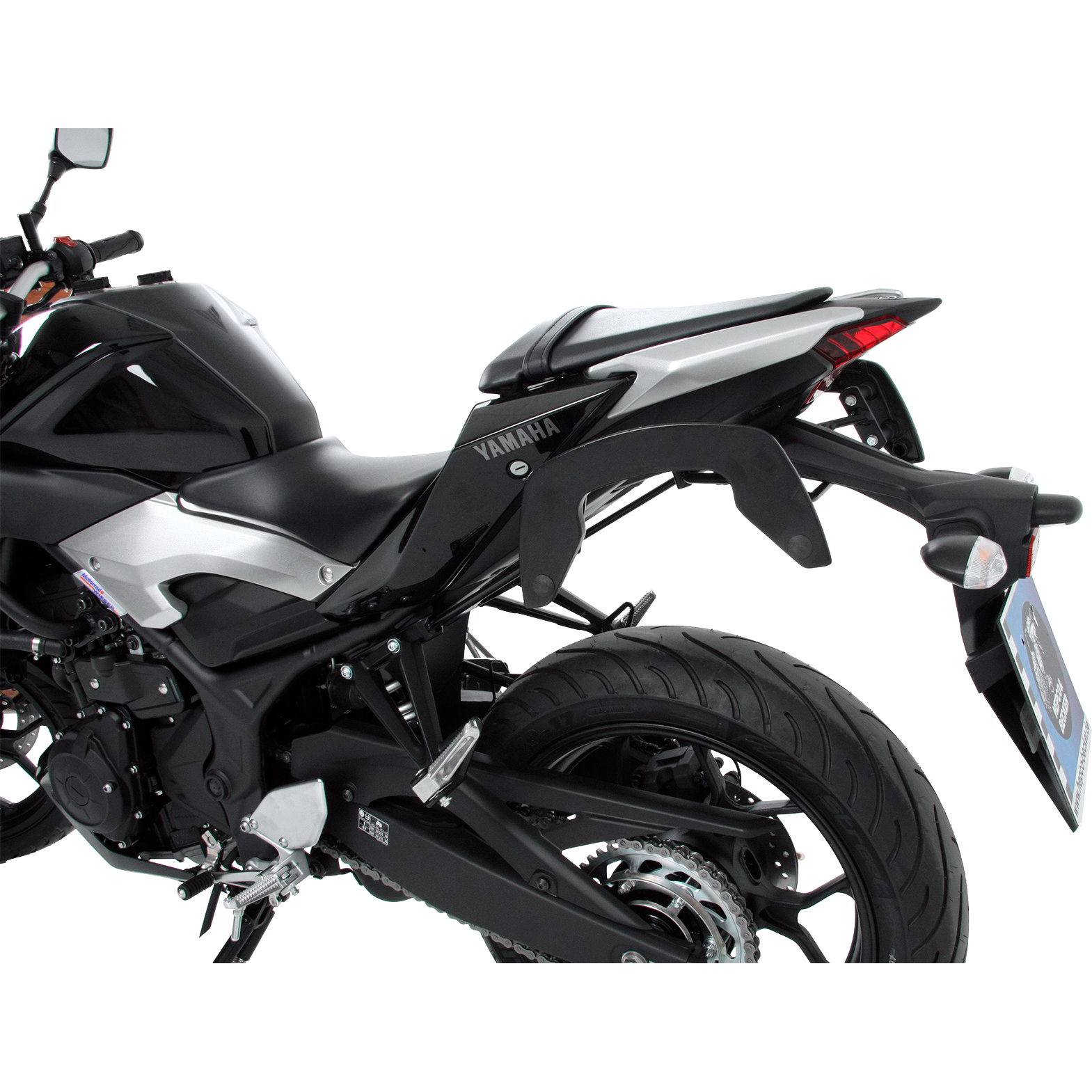 Hepco & Becker C-Bow Seitentaschenhalter schwarz für Yamaha MT-03 2016-2019 - Motorradzubehör - Motorradgepäck