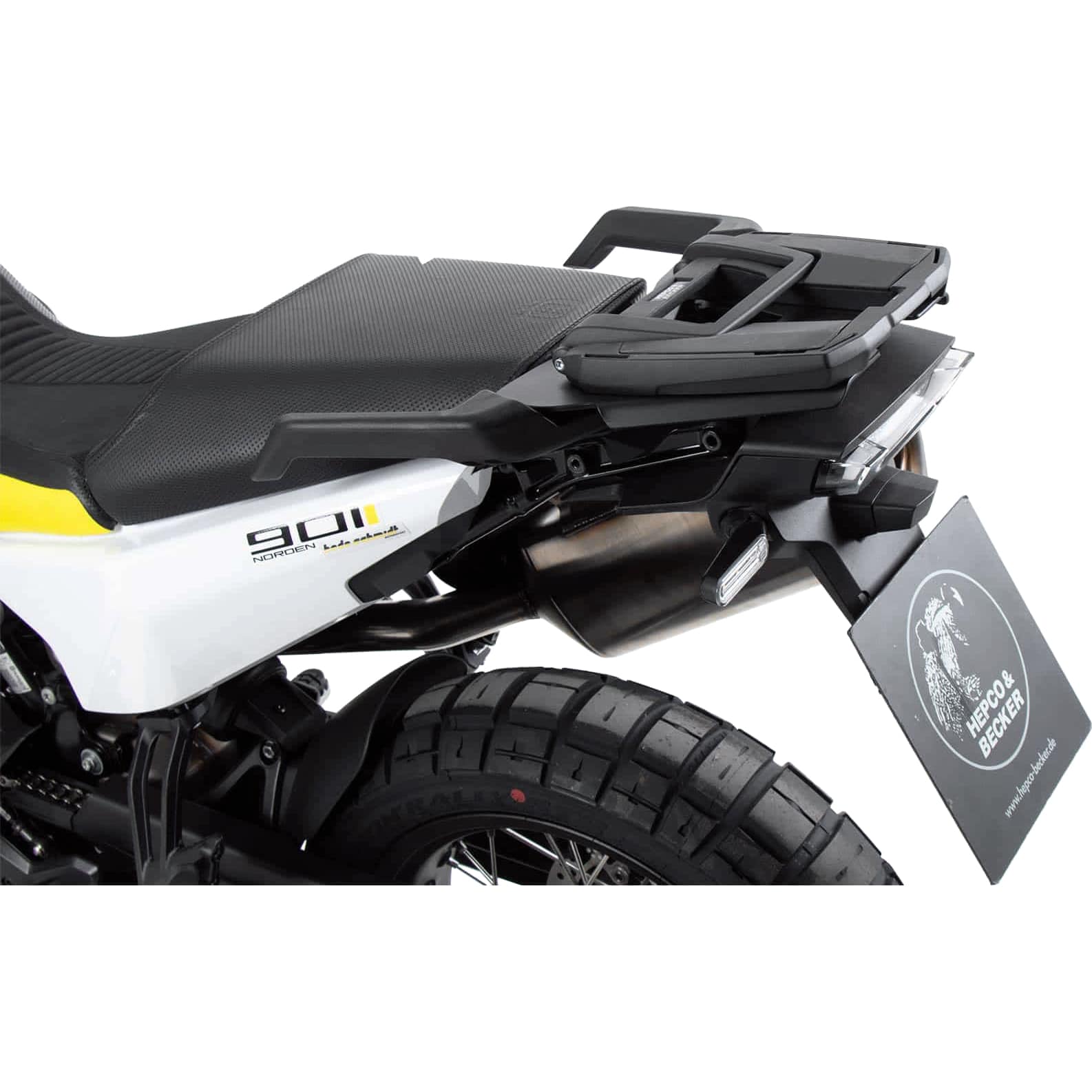 Hepco & Becker Easyrack Gepäckträger schwarz für Husqvarna Norden 901 - Motorradzubehör - Motorradgepäck