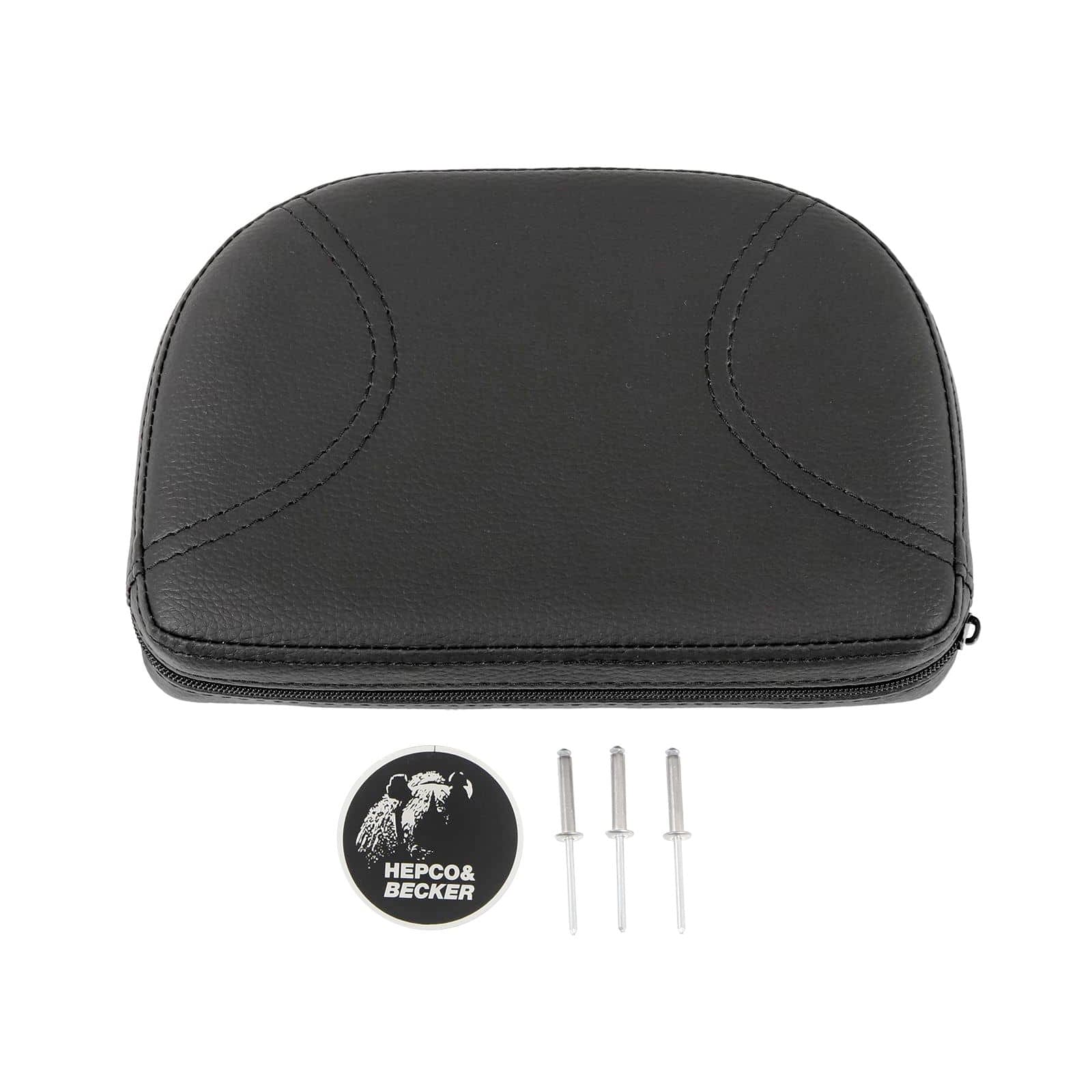 Hepco & Becker Ersatz-Polster für Sissybar/Solorack 700301 groß schwarz - Motorradteile & Ersatzteile - Anbauteile