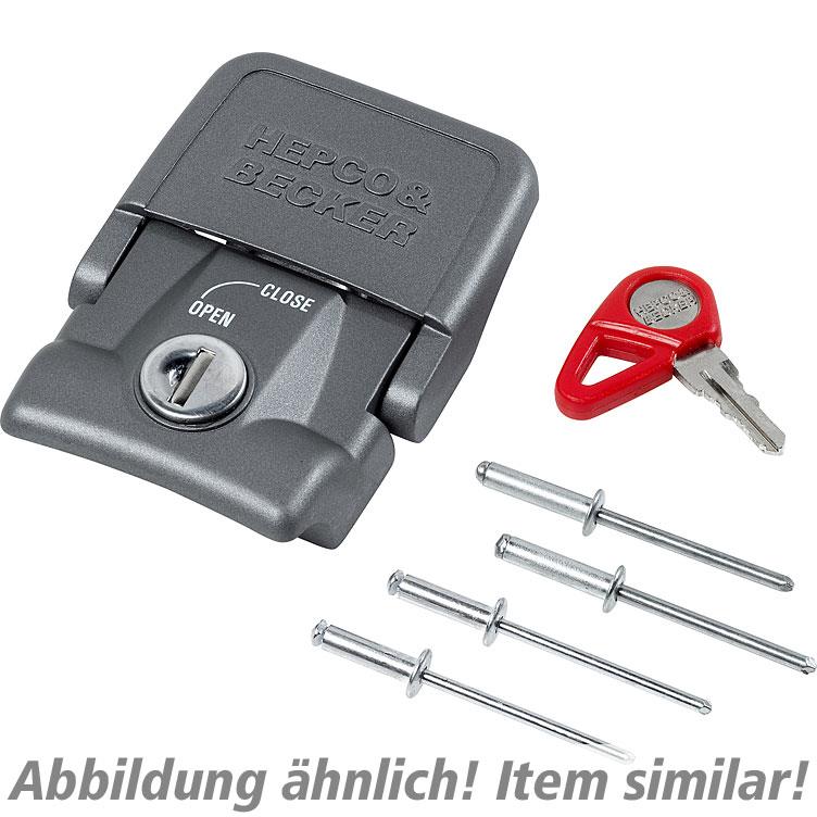 Hepco & Becker Ersatzteil Krallschloss Topcase an Träger schwarz SN920 - Motorradzubehör - Motorradgepäck