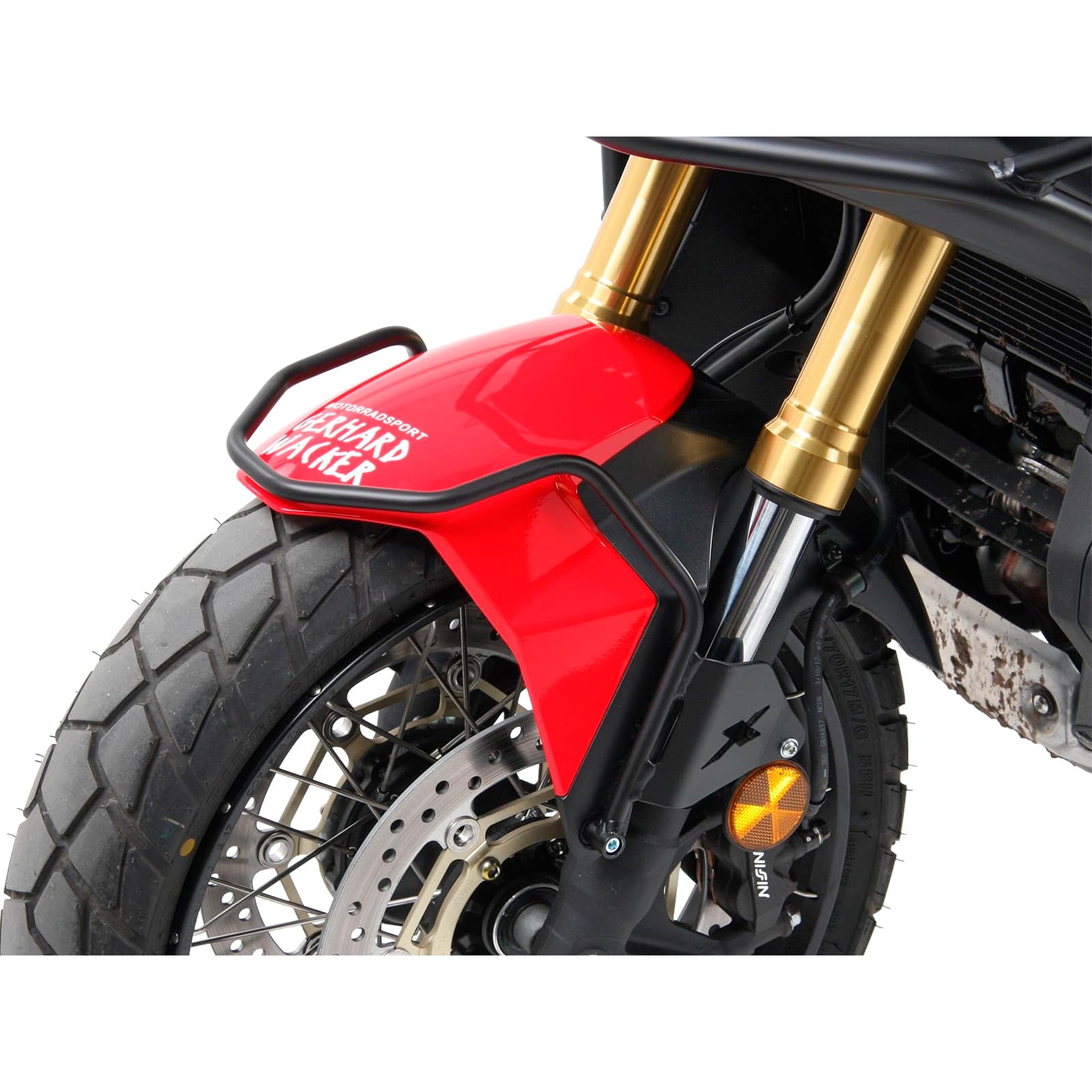 Hepco & Becker Fender Guard vorne schwarz für Honda X-ADV 750 2017-2020 - Motorradzubehör - Werkstattzubehör