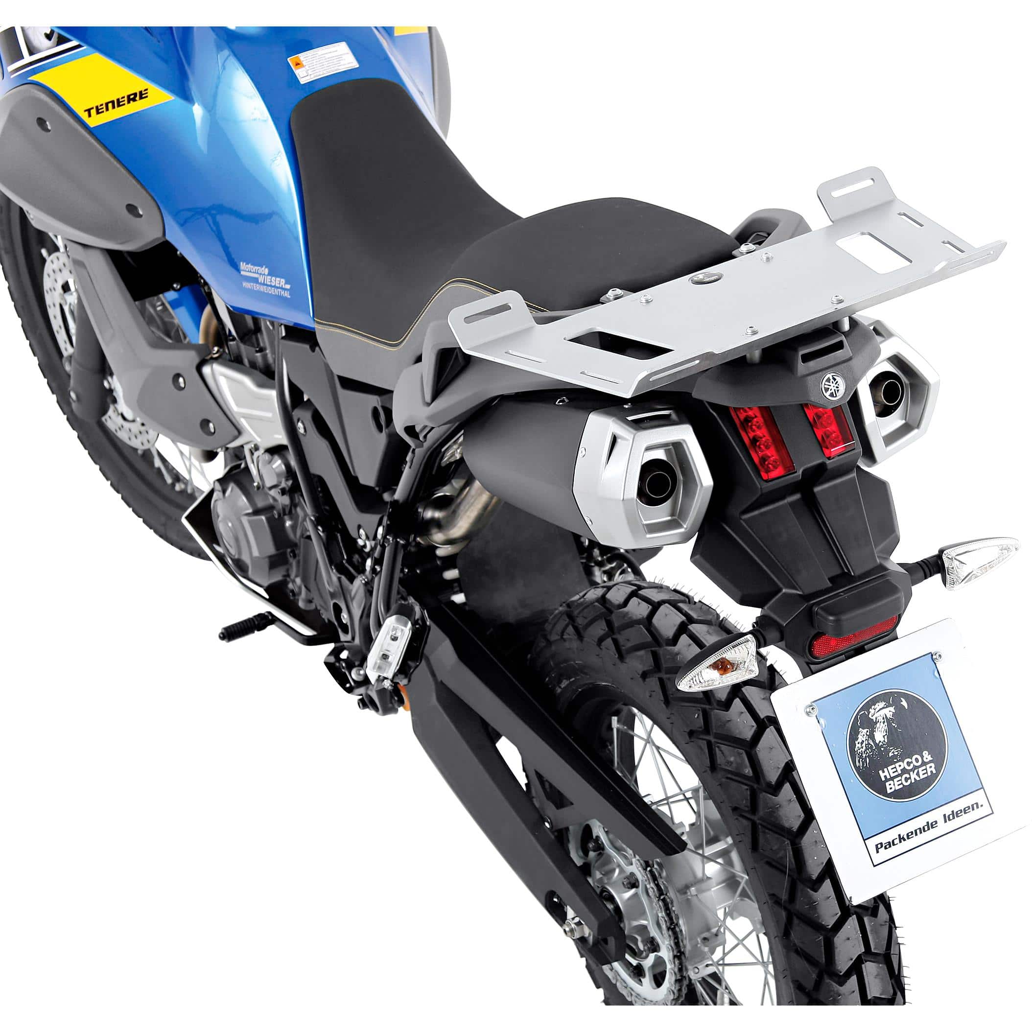 Hepco & Becker Gepäckbrückenverbreiterung für Yamaha XT 660 Z Tenere - Motorradzubehör - Motorradgepäck