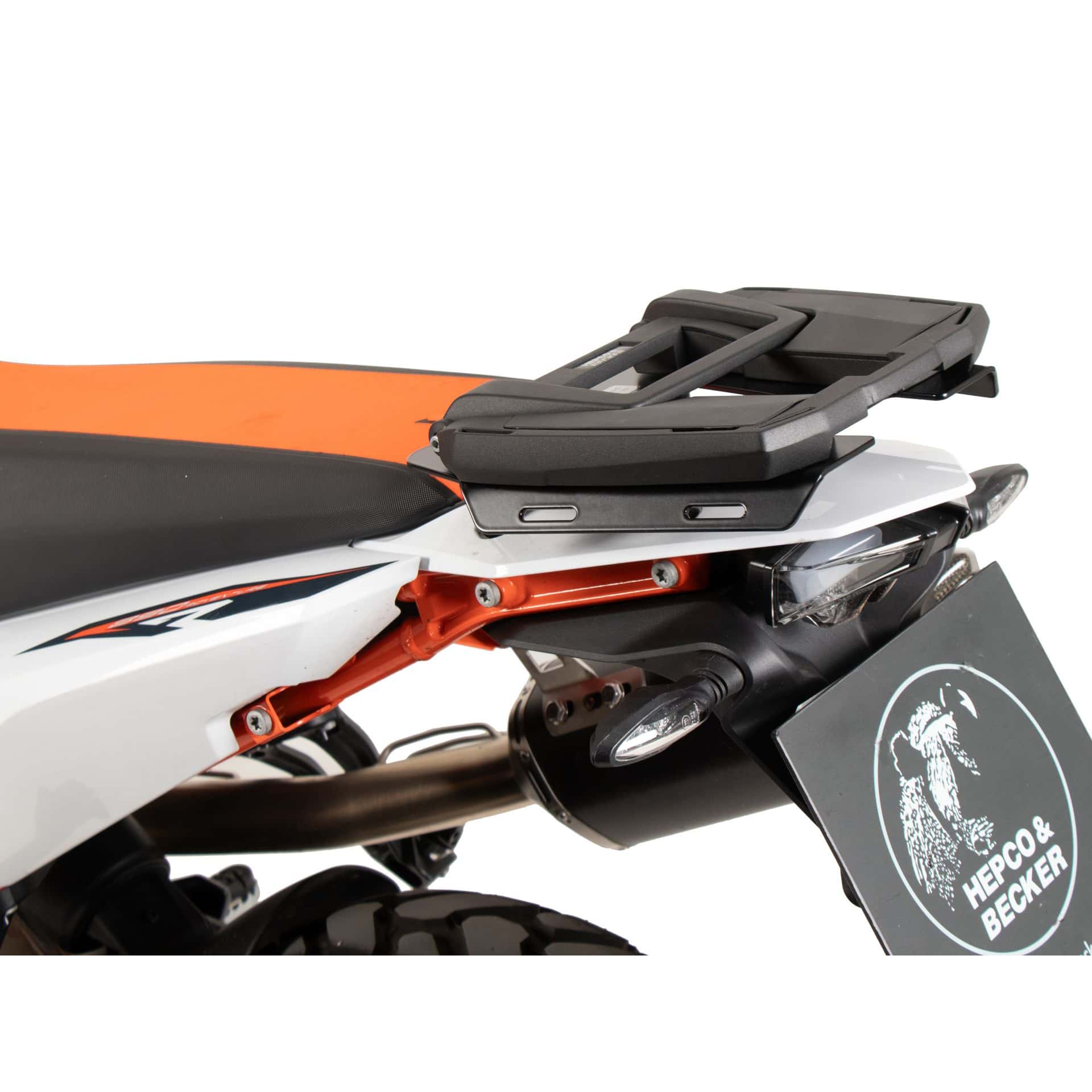 Hepco & Becker Gepäckträger Easyrack schwarz für KTM 890 Adventure 2023- - Motorradzubehör - Motorradgepäck