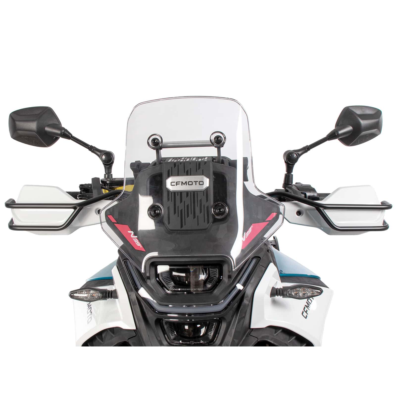 Hepco & Becker Griffschutzbügelpaar schwarz für CF Moto 450 MT - Motorradteile & Ersatzteile - Lenker