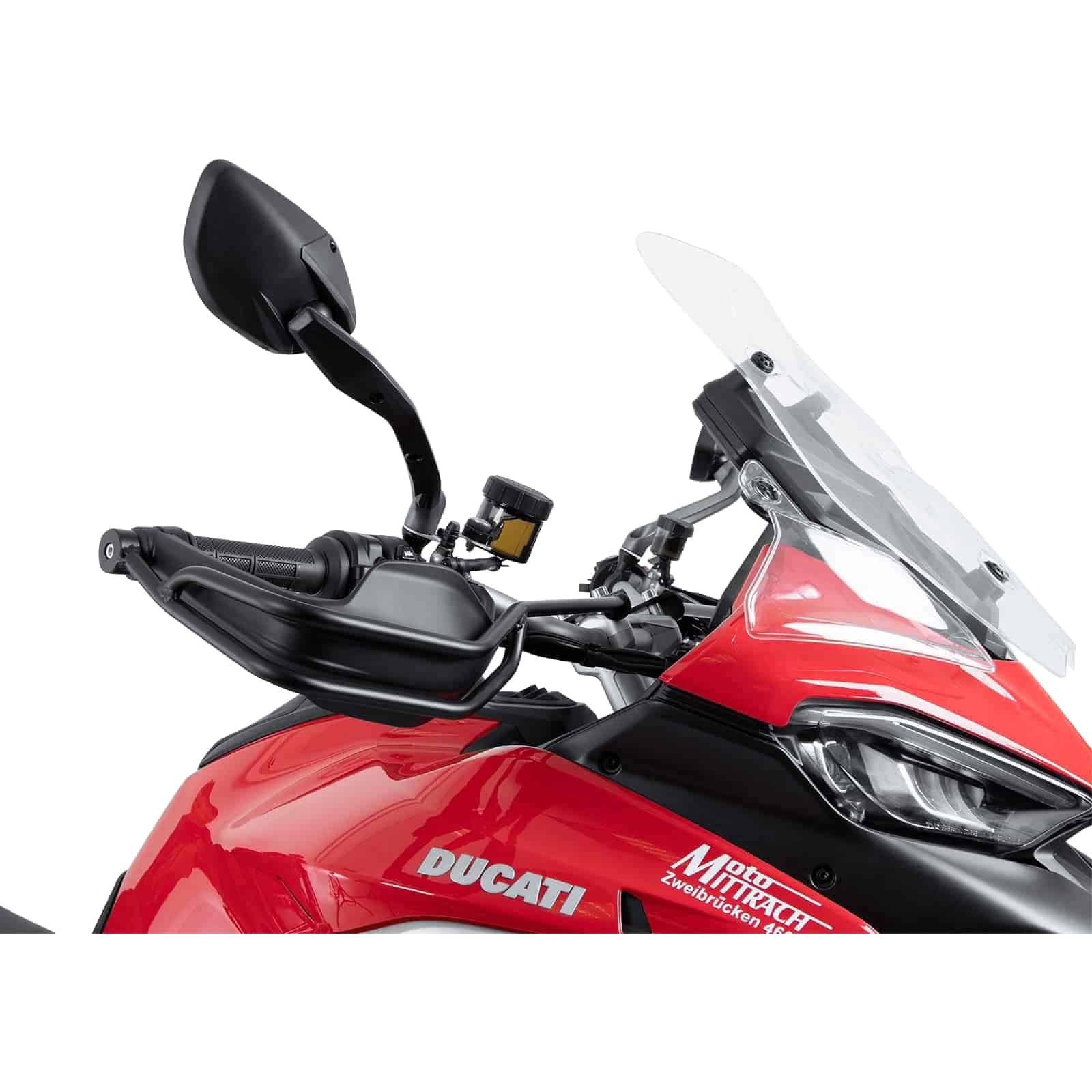 Hepco & Becker Griffschutzbügelpaar schwarz für Multistrada V4 /S 2021-2024 - Motorradteile & Ersatzteile - Lenker