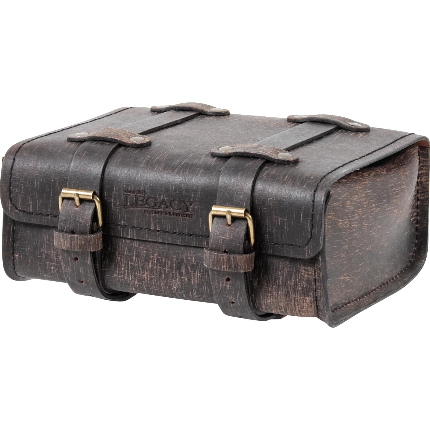 Hepco & Becker Lederhecktasche Legacy 5 Liter 6451975 00 18 R rugged braun - Motorradzubehör - Motorradgepäck