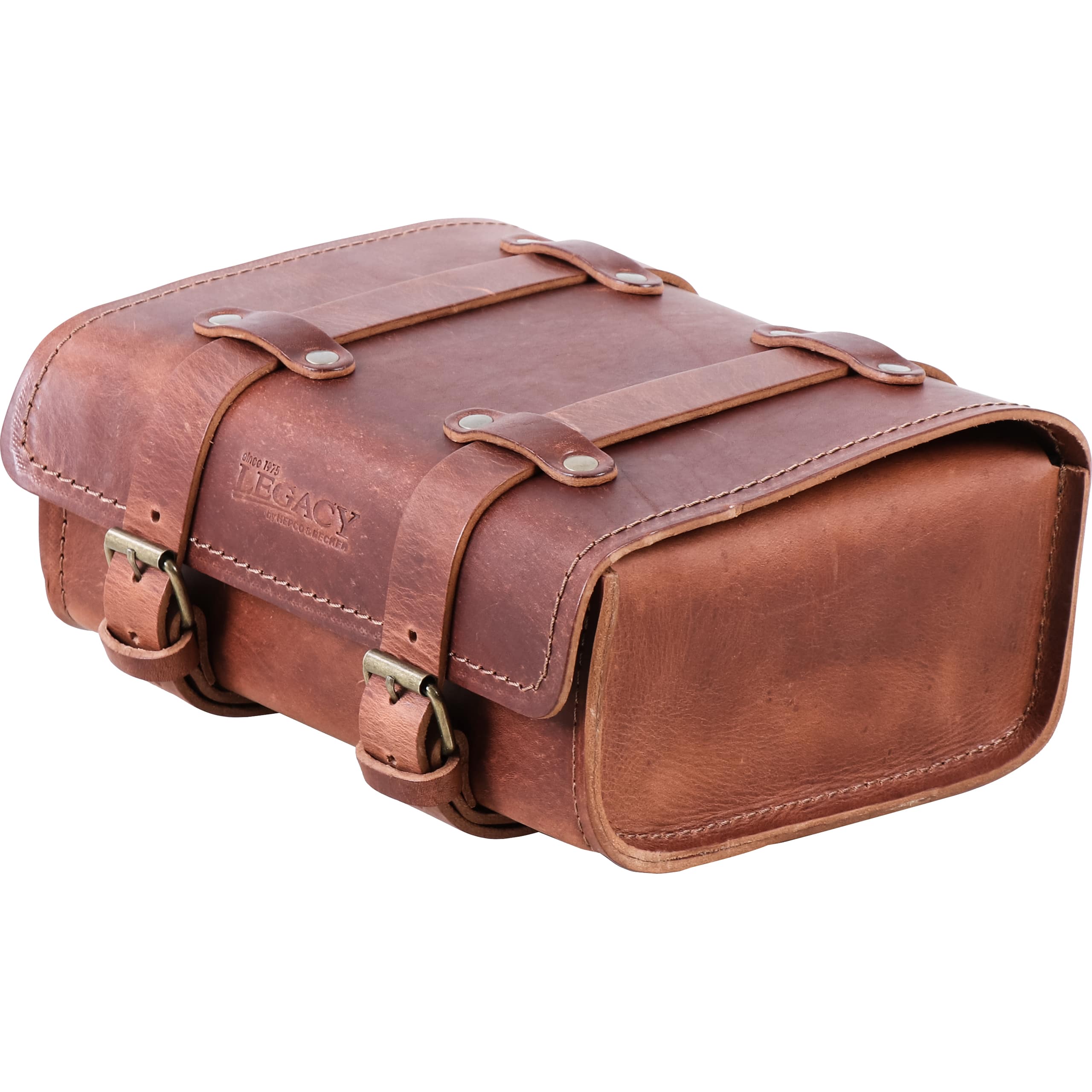Hepco & Becker Lederhecktasche Legacy 5 Liter 6451975 00 19 R braun - Motorradzubehör - Motorradgepäck