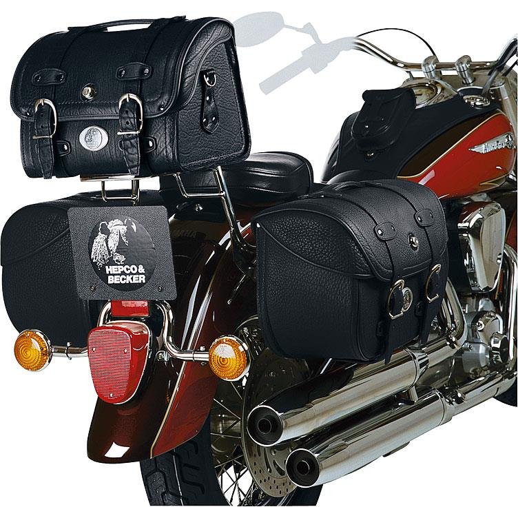 Hepco & Becker Lederhecktasche Smallbag Liberty 25 Liter Stauraum - Motorradzubehör - Motorradgepäck
