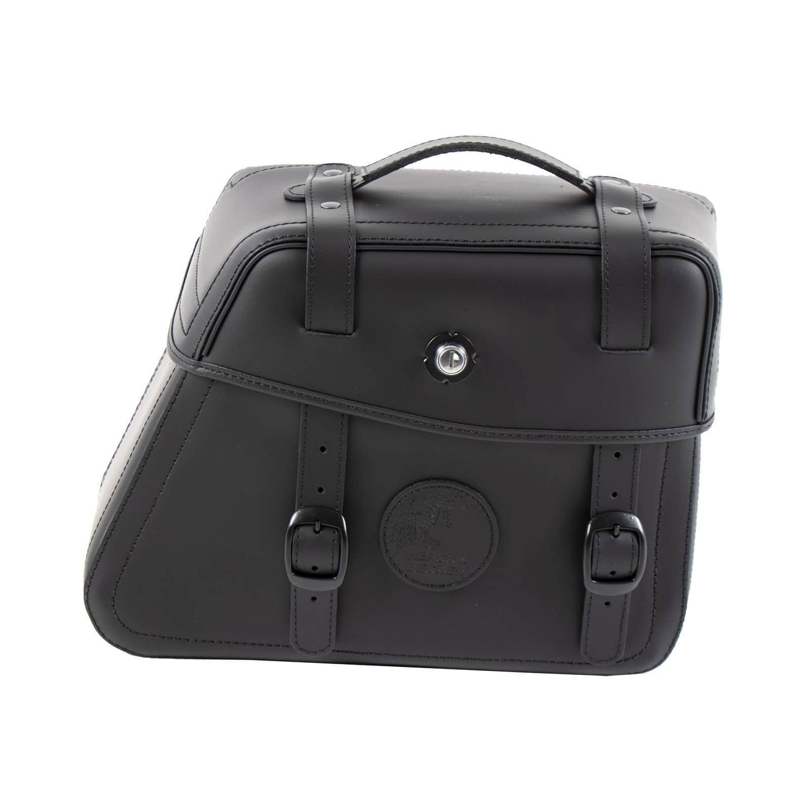 Hepco & Becker Ledersatteltasche Rugged für C-Bow rechts schwarz 19 Liter - Motorradzubehör - Motorradgepäck