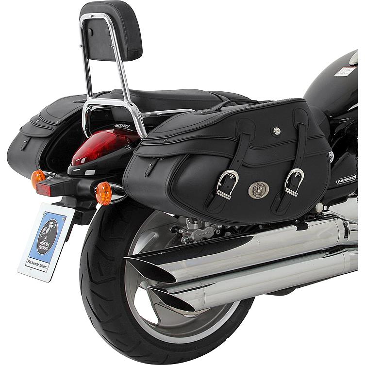 Hepco & Becker Ledersatteltaschenpaar Buffalo Big 54 Liter Stauraum - Motorradzubehör - Motorradgepäck