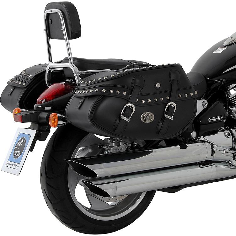 Hepco & Becker Ledersatteltaschenpaar Buffalo Big Custom 54 Liter Stauraum - Motorradzubehör - Motorradgepäck