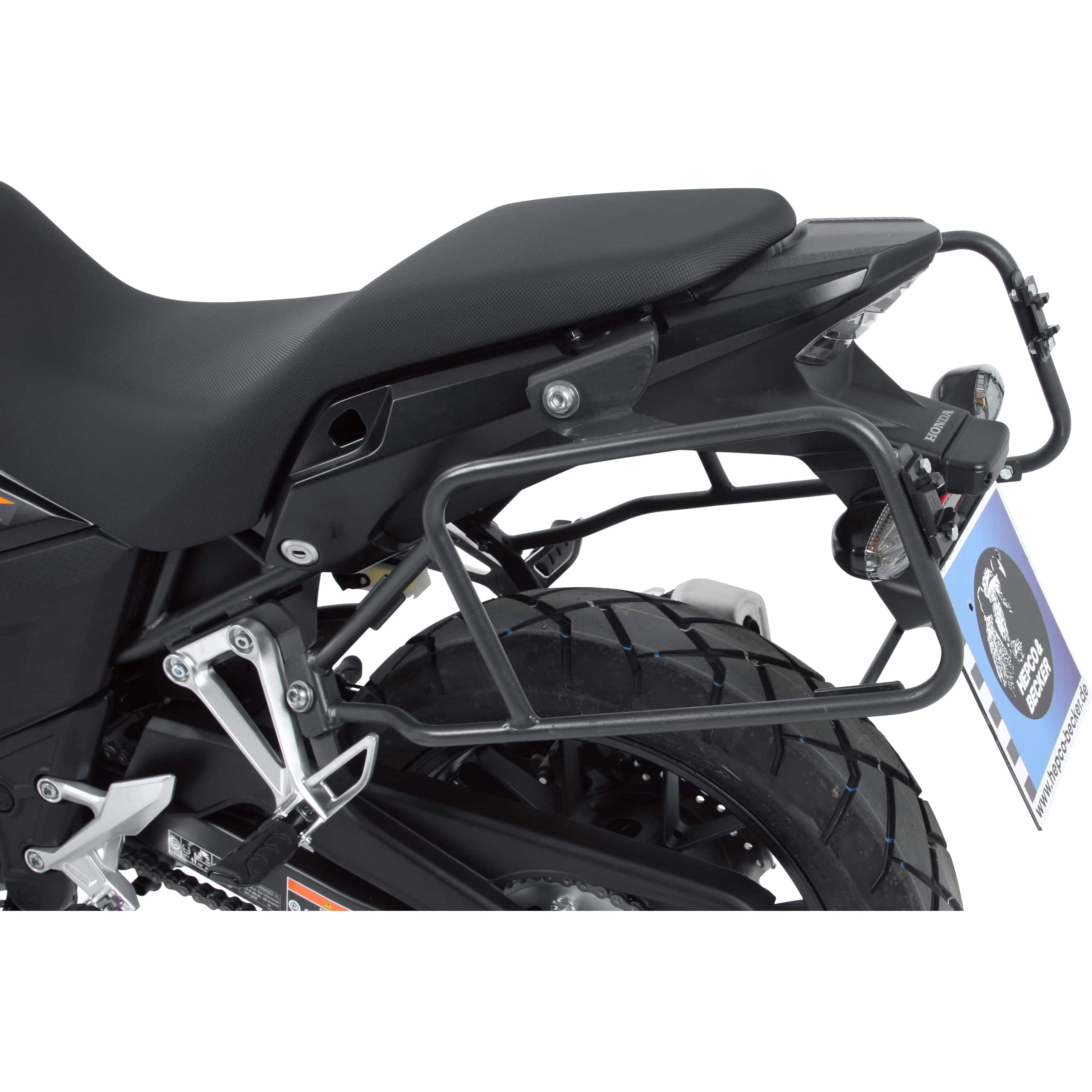 Hepco & Becker Lock-it Seitenkofferträger anthrazit für Honda CB 500 X PC64 - Motorradzubehör - Motorradgepäck
