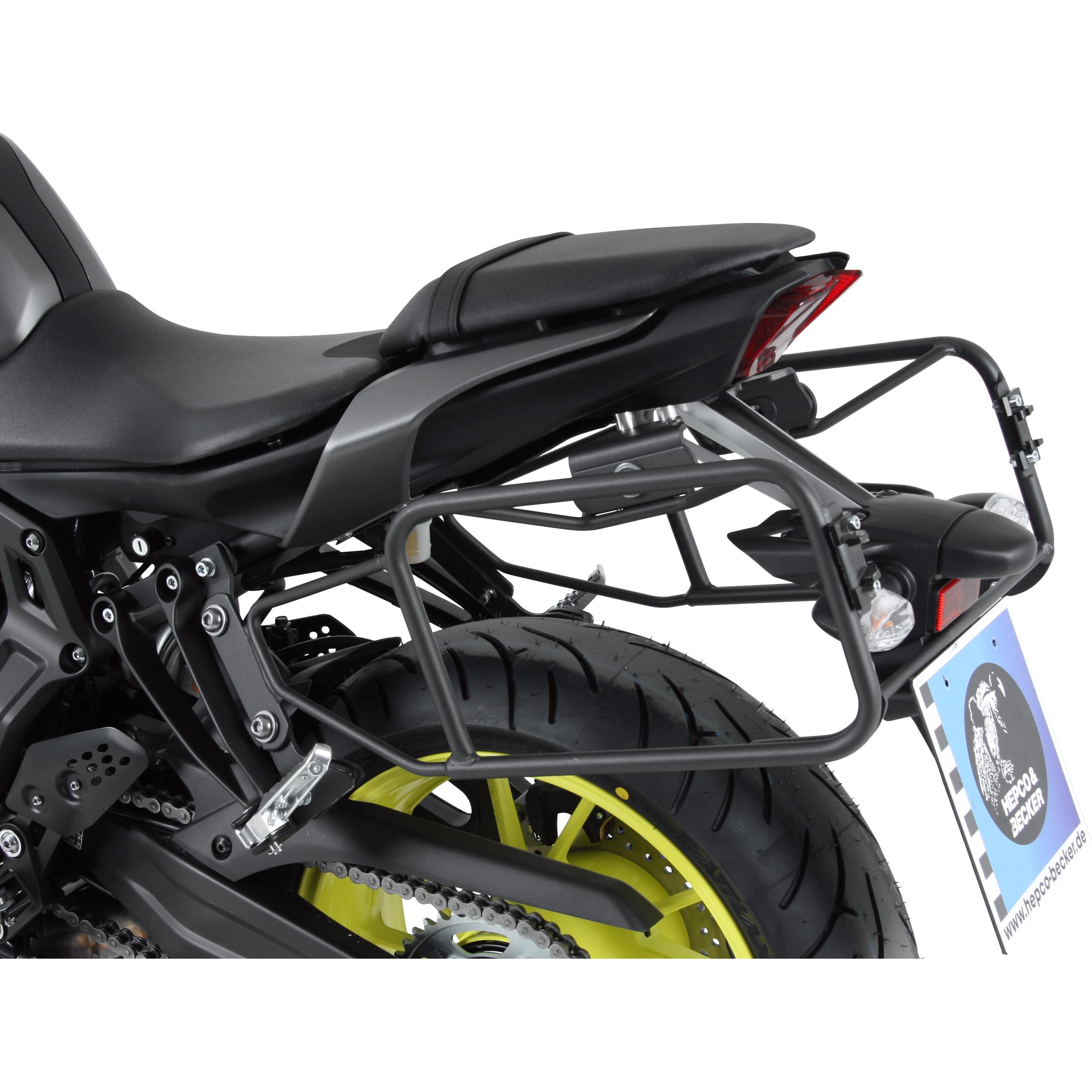 Hepco & Becker Lock-it Seitenkofferträger anthrazit für MT-07 2018-2020 - Motorradzubehör - Motorradgepäck