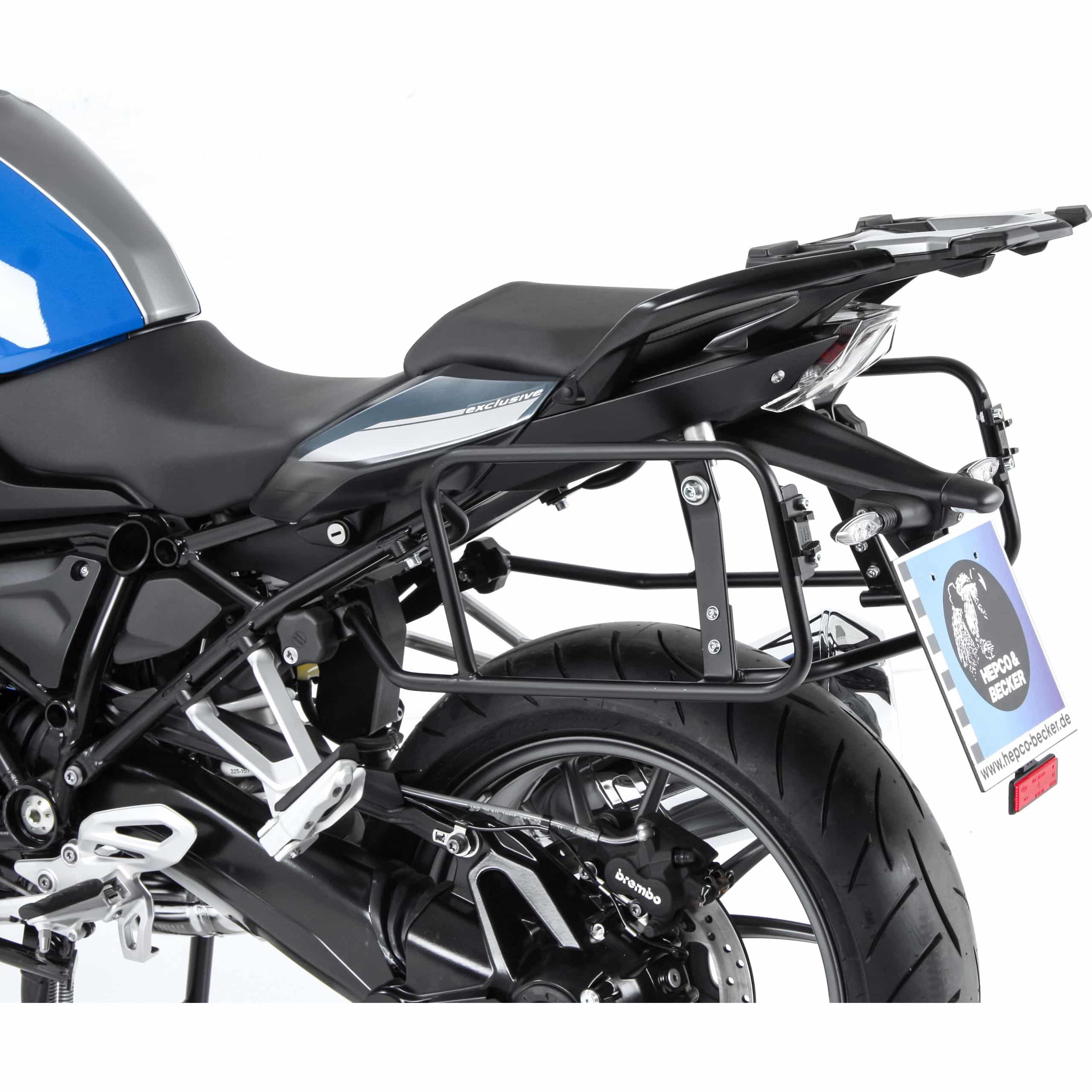 Hepco & Becker Lock-it Seitenkofferträger schwarz für BMW R 1250 R - Motorradzubehör - Motorradgepäck
