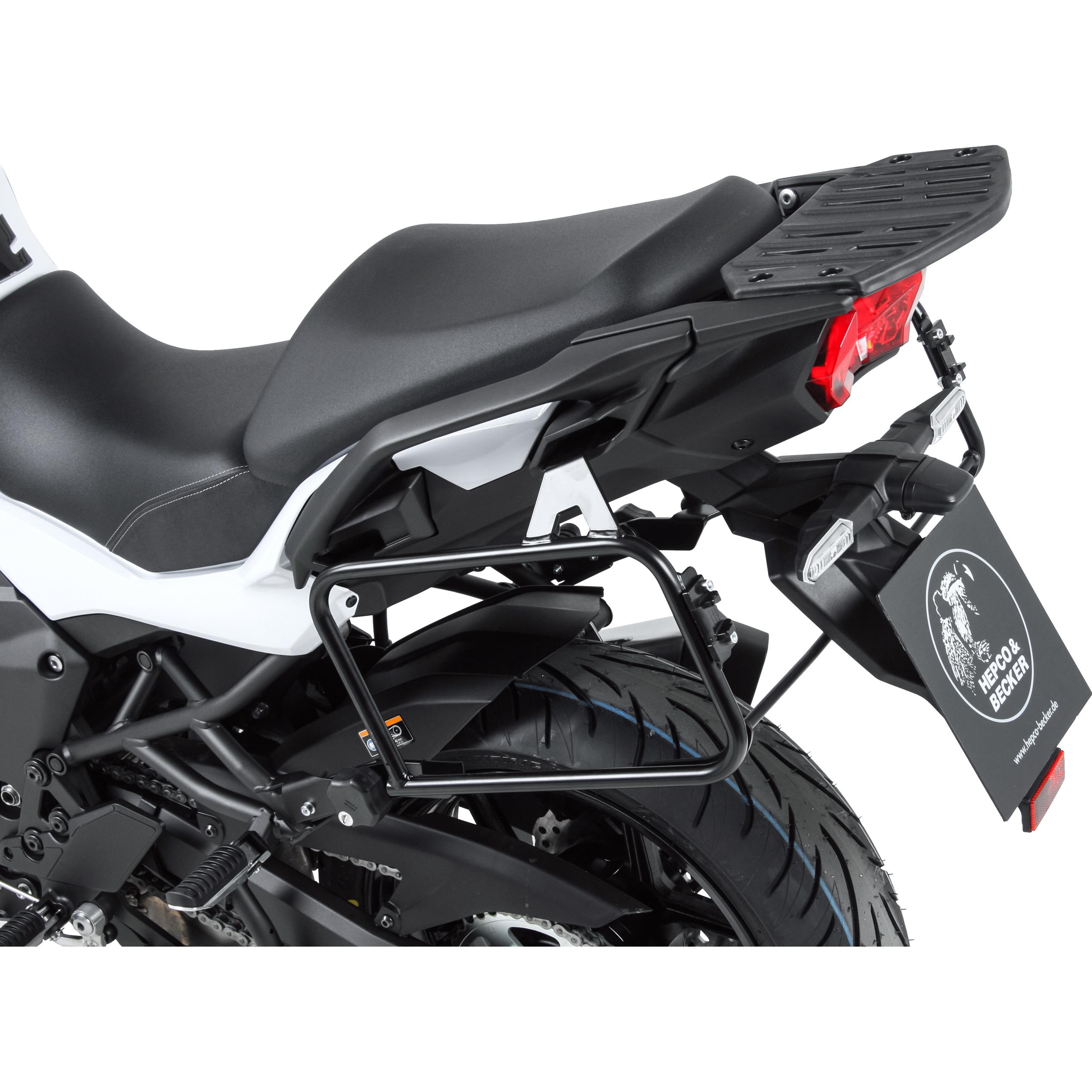 Hepco & Becker Lock-it Seitenkofferträger schwarz für KLZ 1000 Versys 2019- - Motorradzubehör - Motorradgepäck