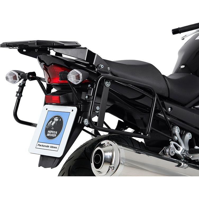 Hepco & Becker Lock-it Seitenkofferträger schwarz für Suzuki GSX 1250 F - Motorradzubehör - Motorradgepäck