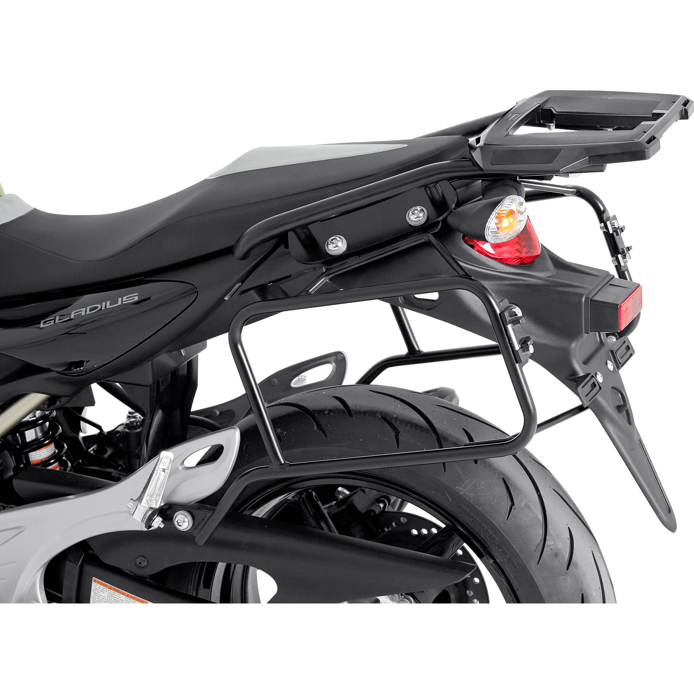 Hepco & Becker Lock-it Seitenkofferträger schwarz für Suzuki SFV 650 Gladiu - Motorradzubehör - Motorradgepäck