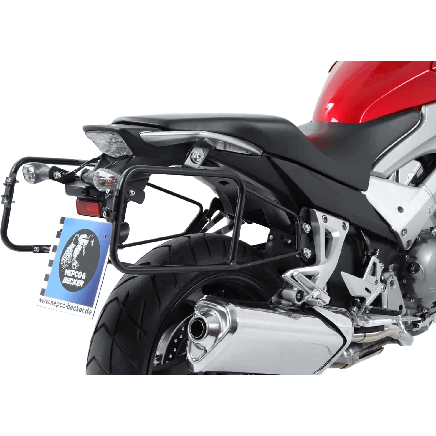 Hepco & Becker Lock-it Seitenkofferträger schwarz für VFR 800 X Crossr RC60 - Motorradzubehör - Motorradgepäck