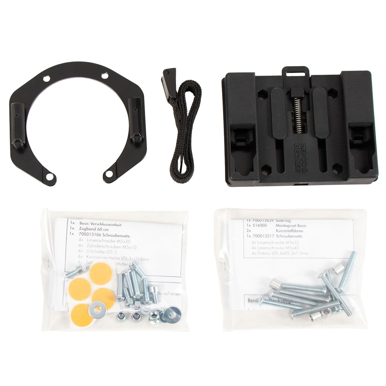 Hepco & Becker Lock-it Tankring Basic für BMW K 1300 GT 2009-2016 - Motorradzubehör - Motorradgepäck