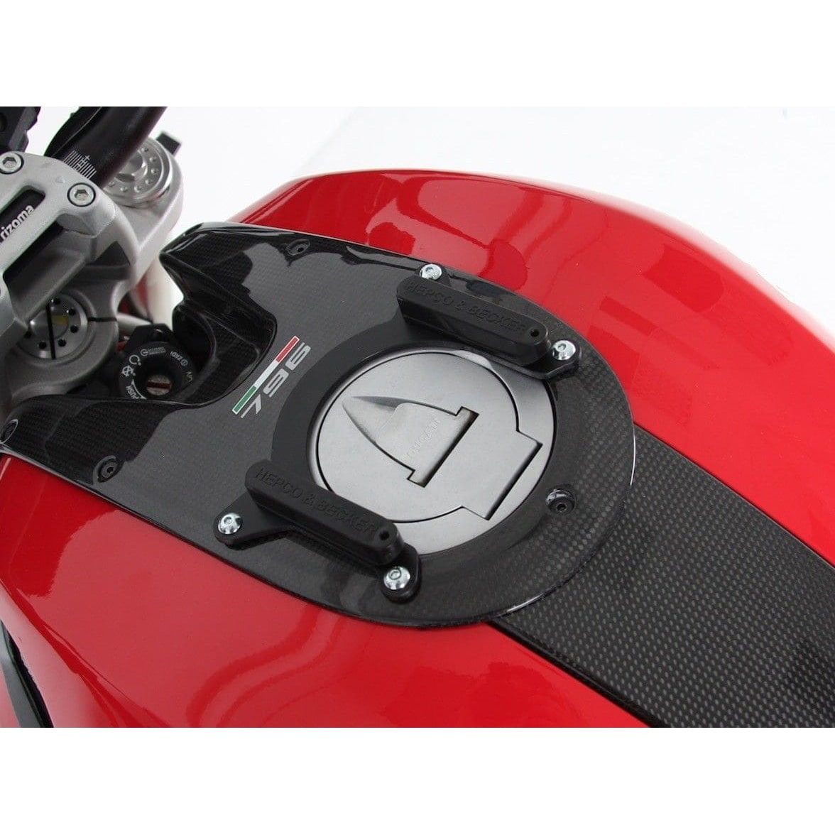 Hepco & Becker Lock-it Tankring Basic für Ducati Monster 796 - Motorradzubehör - Motorradgepäck