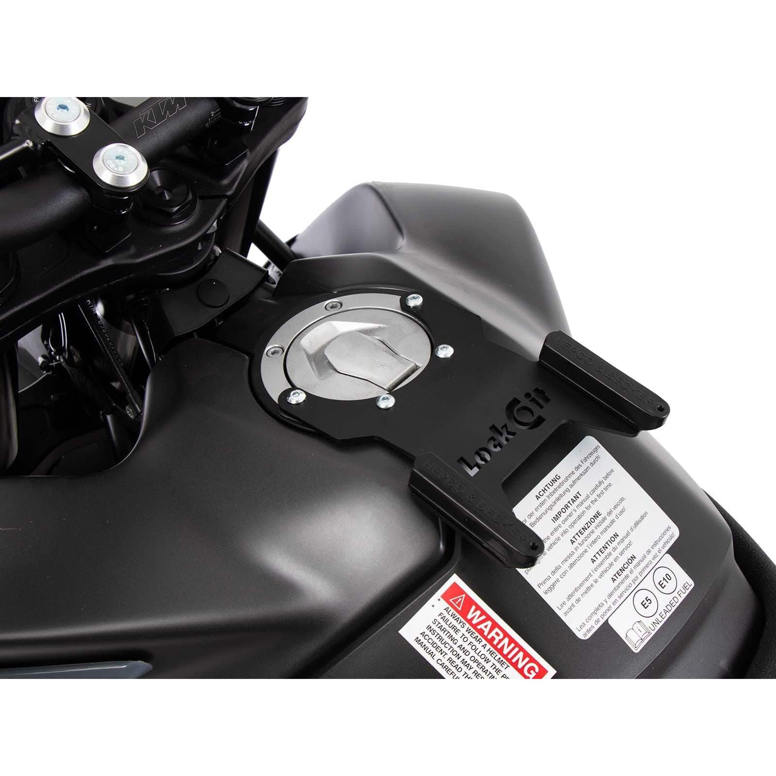 Hepco & Becker Lock-it Tankring Basic für KTM 890 Adventure /R/Rally - Motorradzubehör - Motorradgepäck