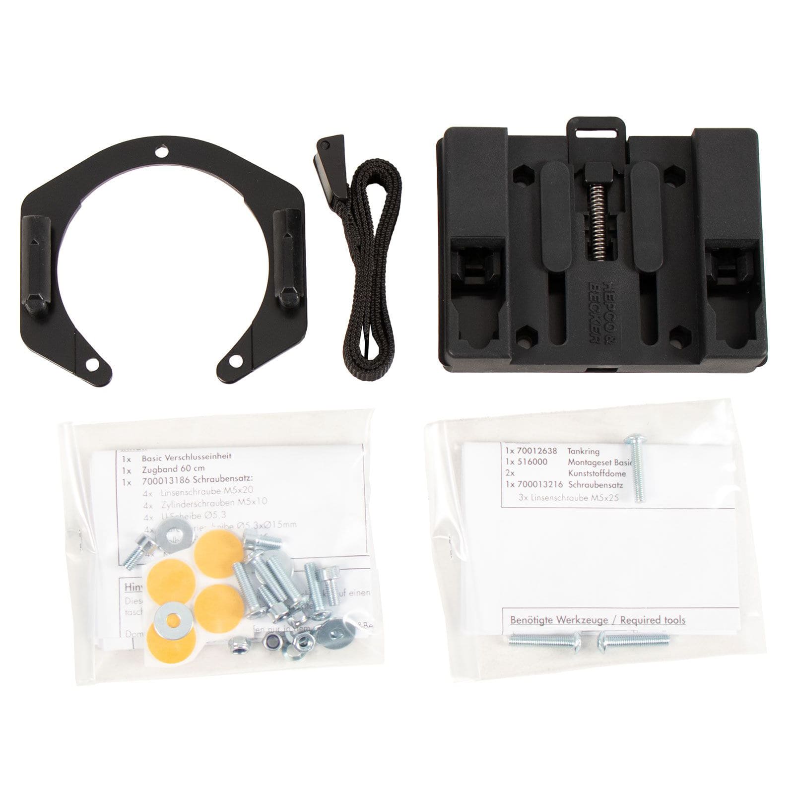 Hepco & Becker Lock-it Tankring Basic für Kawasaki Z 1000 SX 2015-2016 - Motorradzubehör - Motorradgepäck