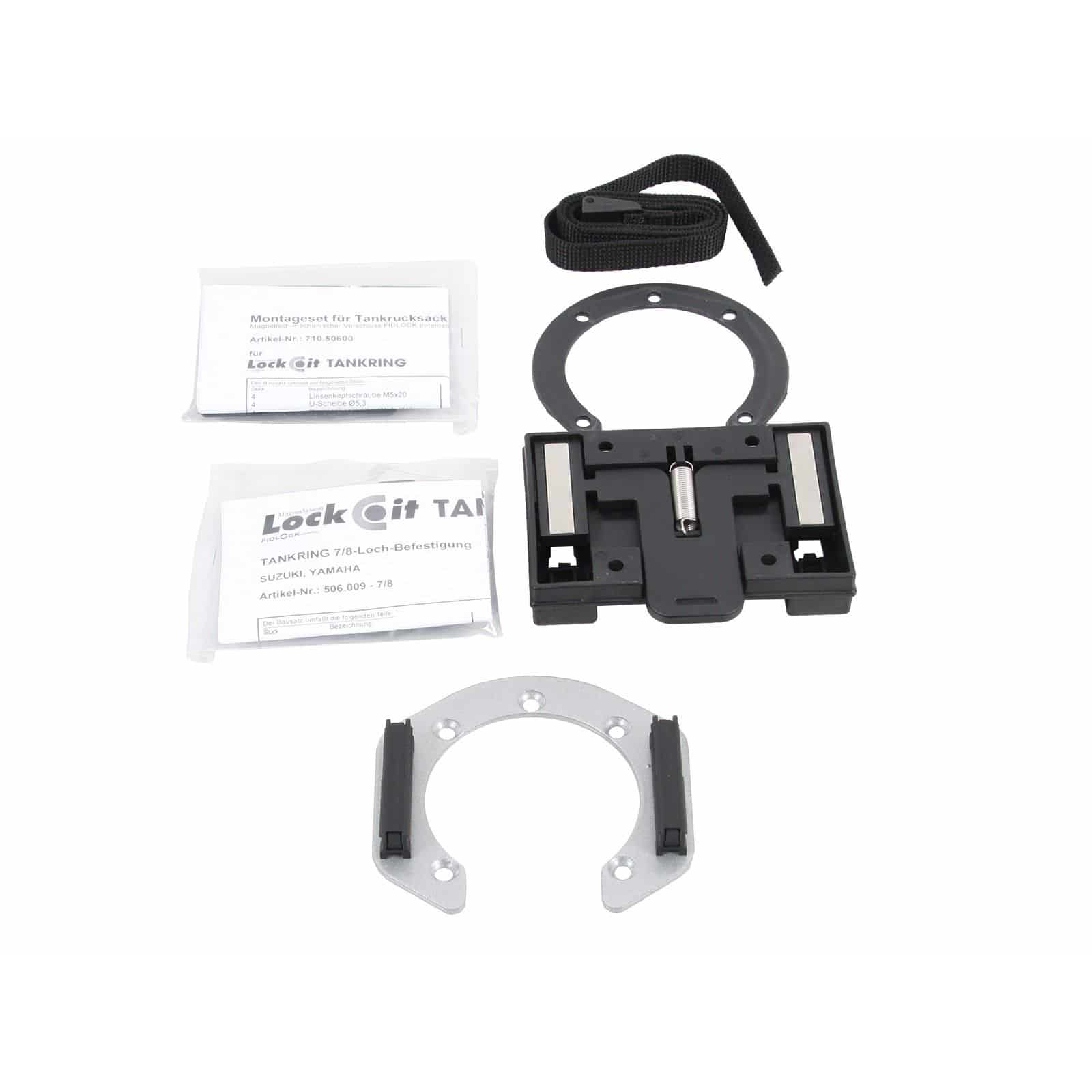 Hepco & Becker Lock-it Tankring Basic für Suzuki GSF 600 Bandit/S 2000-2004 - Motorradzubehör - Motorradgepäck