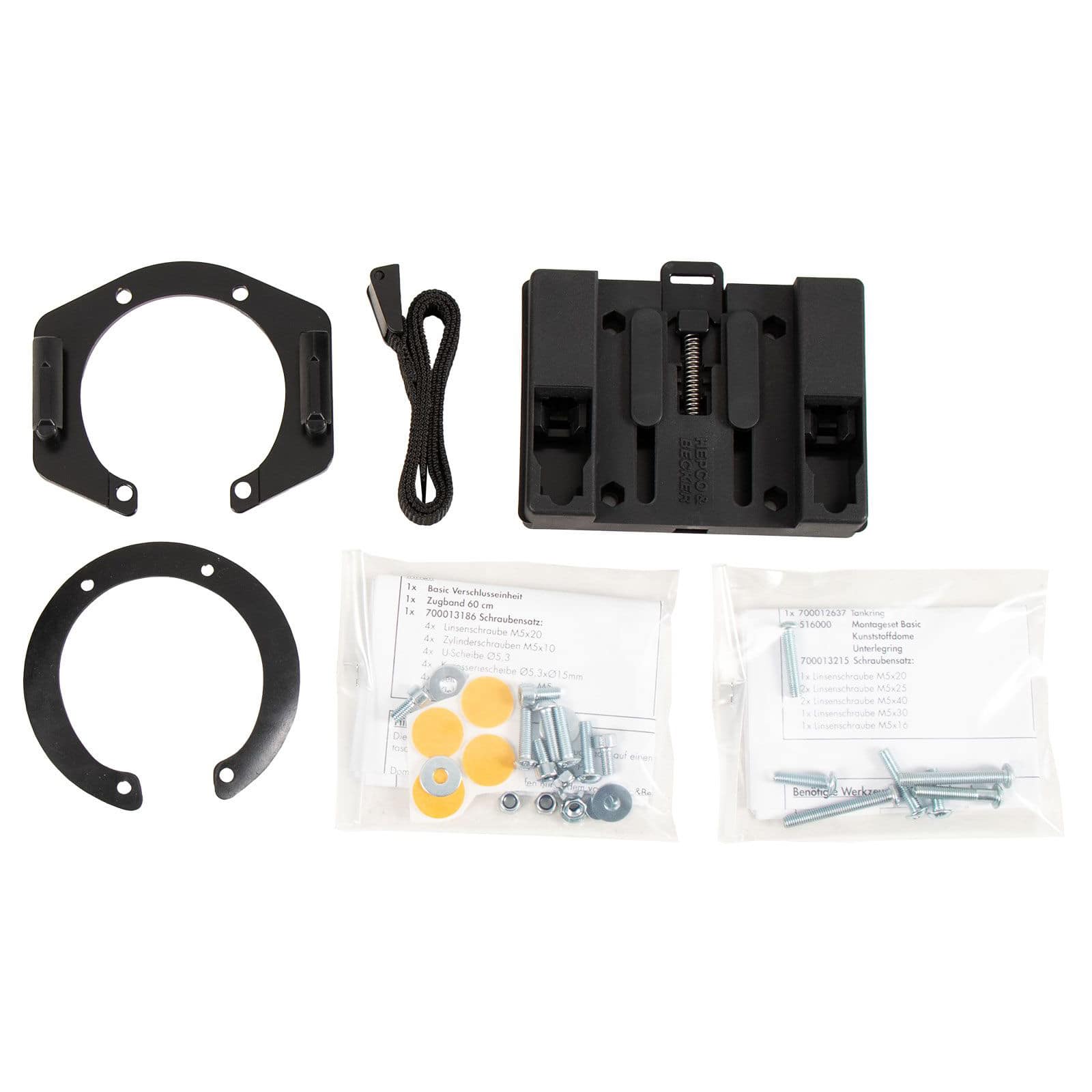 Hepco & Becker Lock-it Tankring Basic für Triumph Tiger 850 Sport - Motorradzubehör - Motorradgepäck