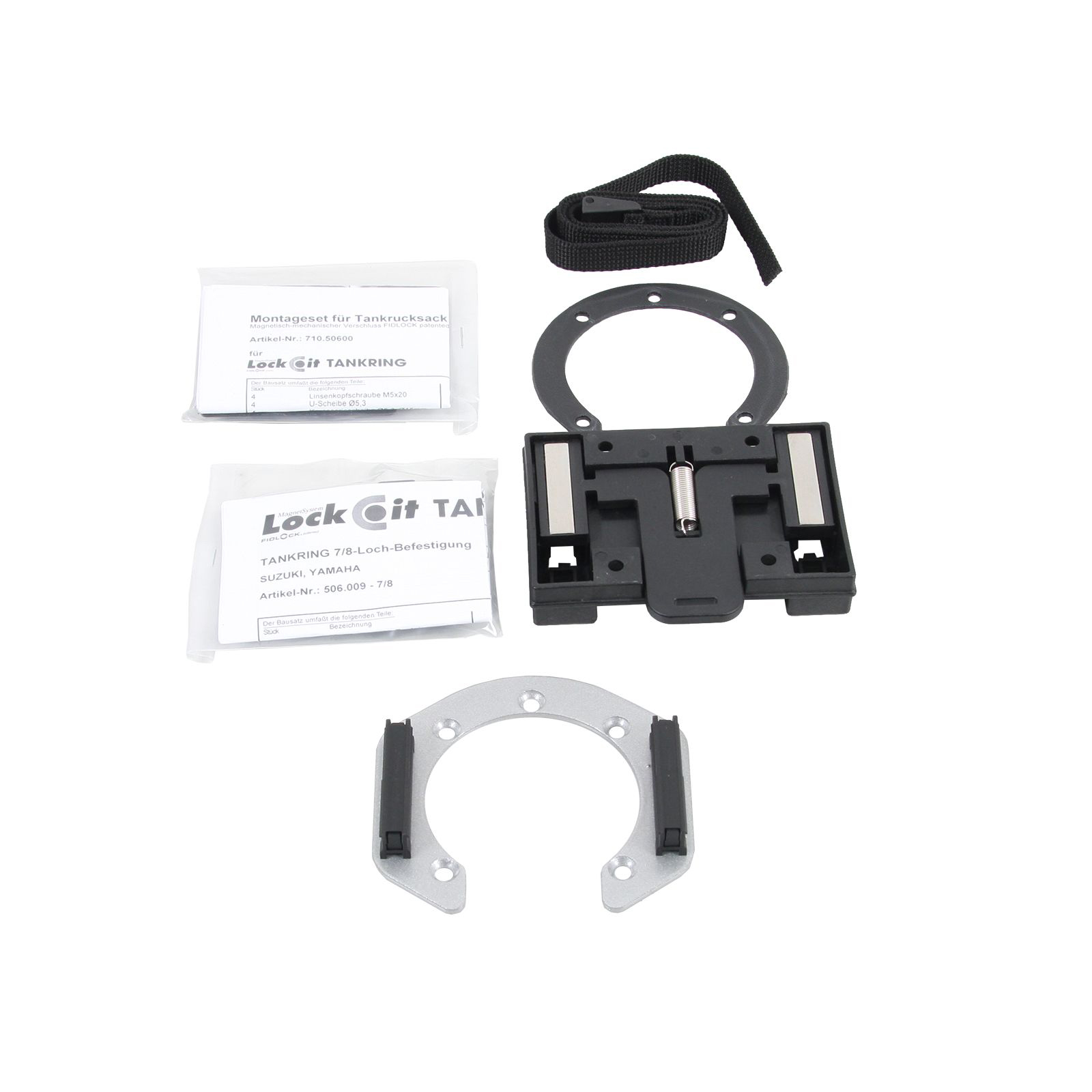 Hepco & Becker Lock-it Tankring Basic für Yamaha FZR 600 1988-1990 - Motorradzubehör - Motorradgepäck