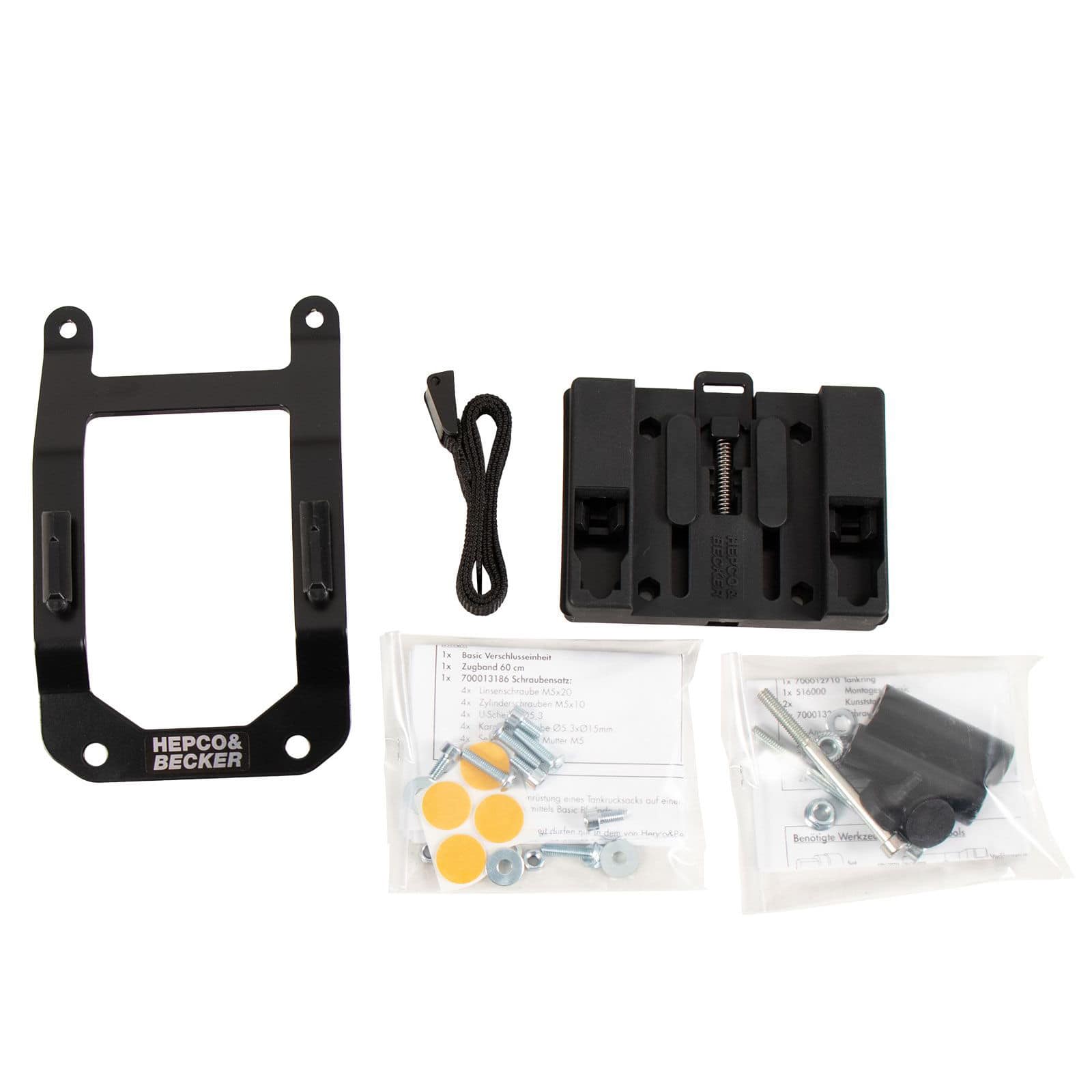 Hepco & Becker Lock-it Tankring Basic für Yamaha Tenere 700 /Rally 19-24 - Motorradzubehör - Motorradgepäck