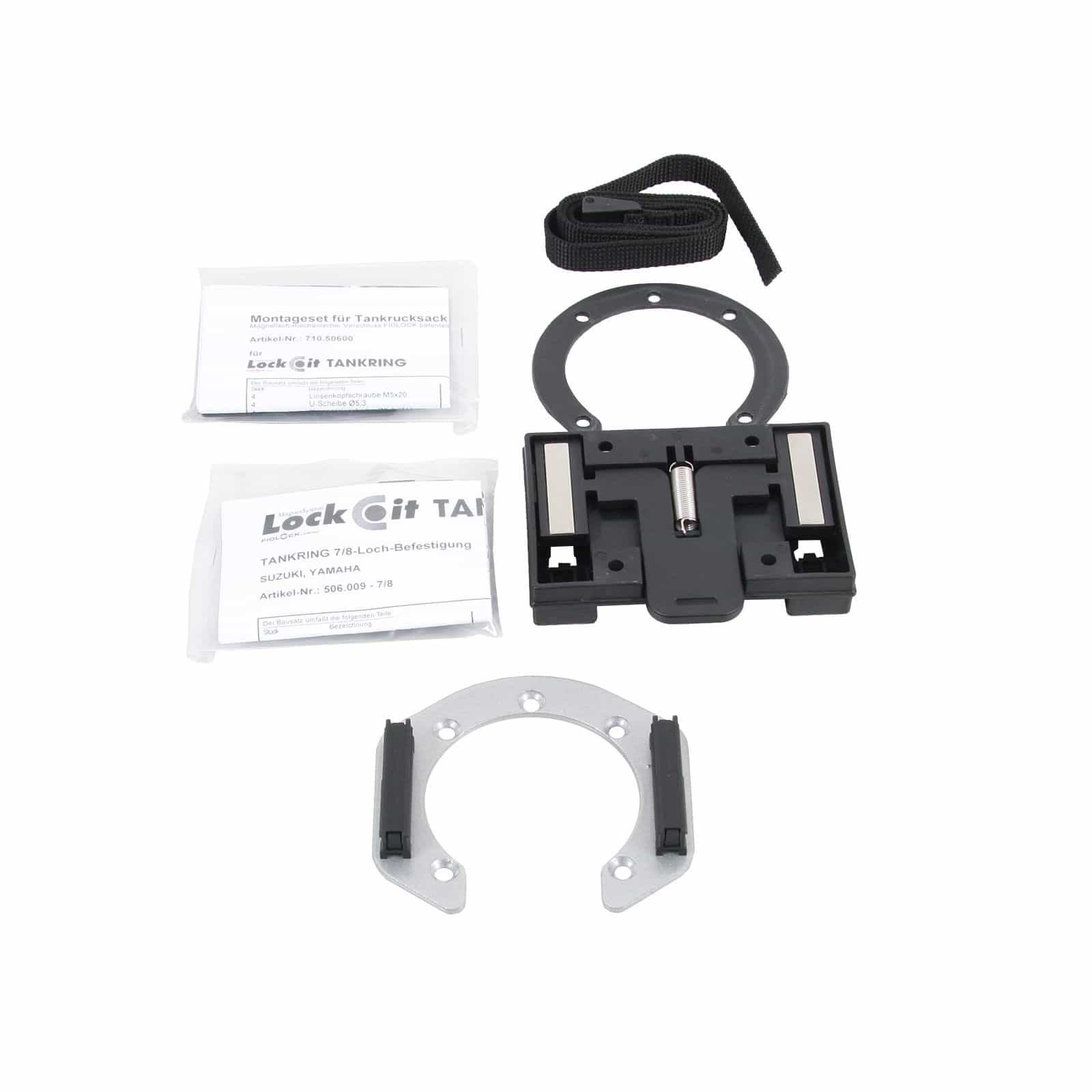 Hepco & Becker Lock-it Tankring Basic für Yamaha YZF R6 2009-2016 - Motorradzubehör - Motorradgepäck