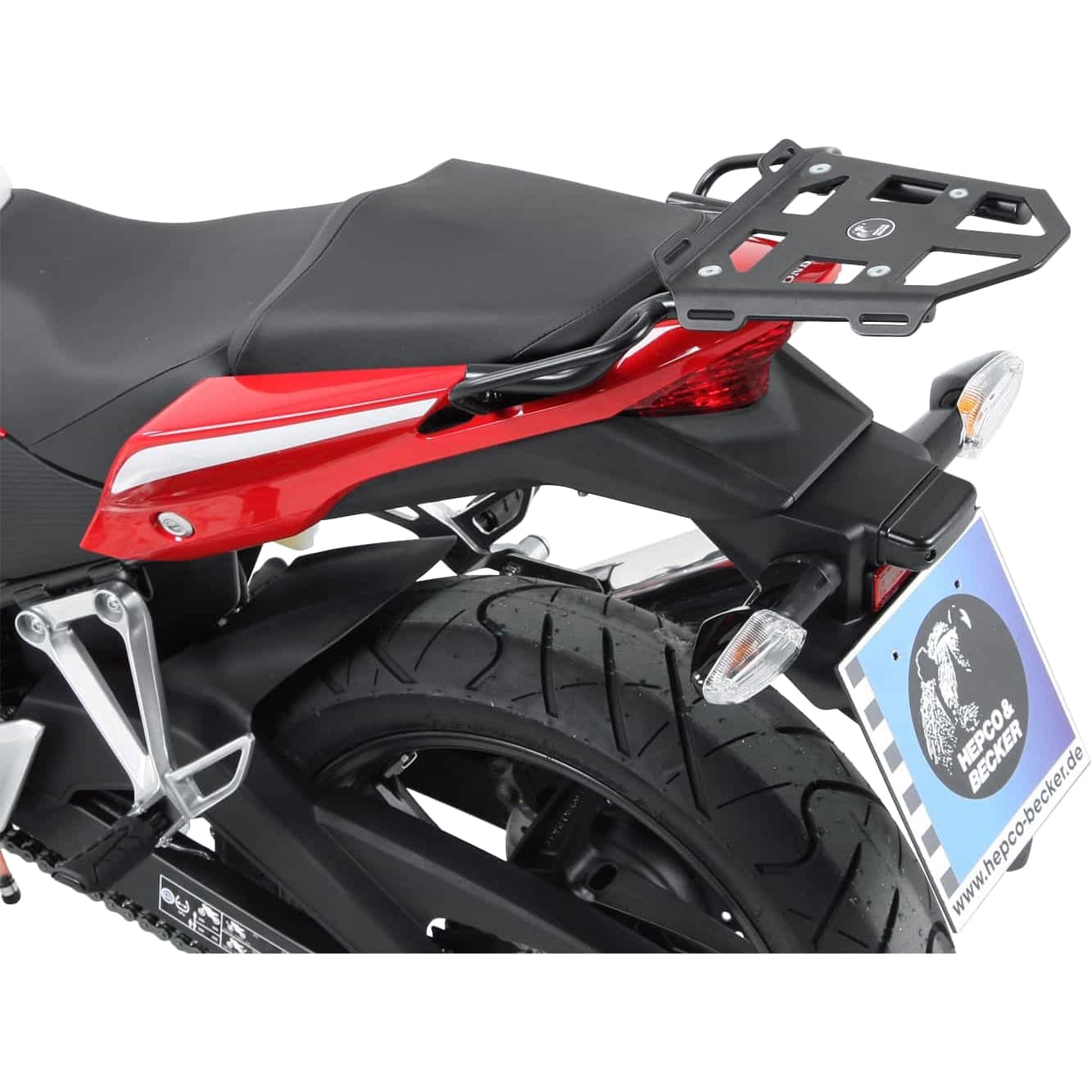 Hepco & Becker Minirack schwarz für Honda CBR 125 R JC50 - Motorradzubehör - Motorradgepäck