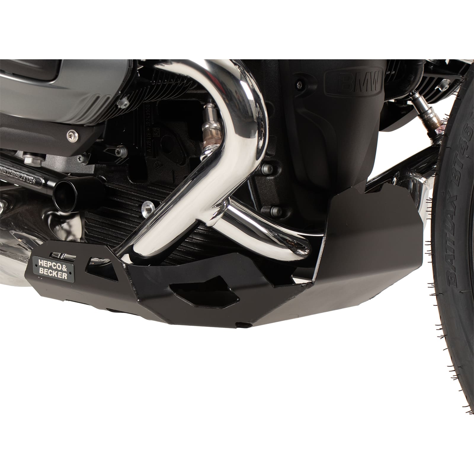 Hepco & Becker Motorschutz Alu schwarz für BMW R 12 - Motorradteile & Ersatzteile - Verkleidungen & Abdeckungen
