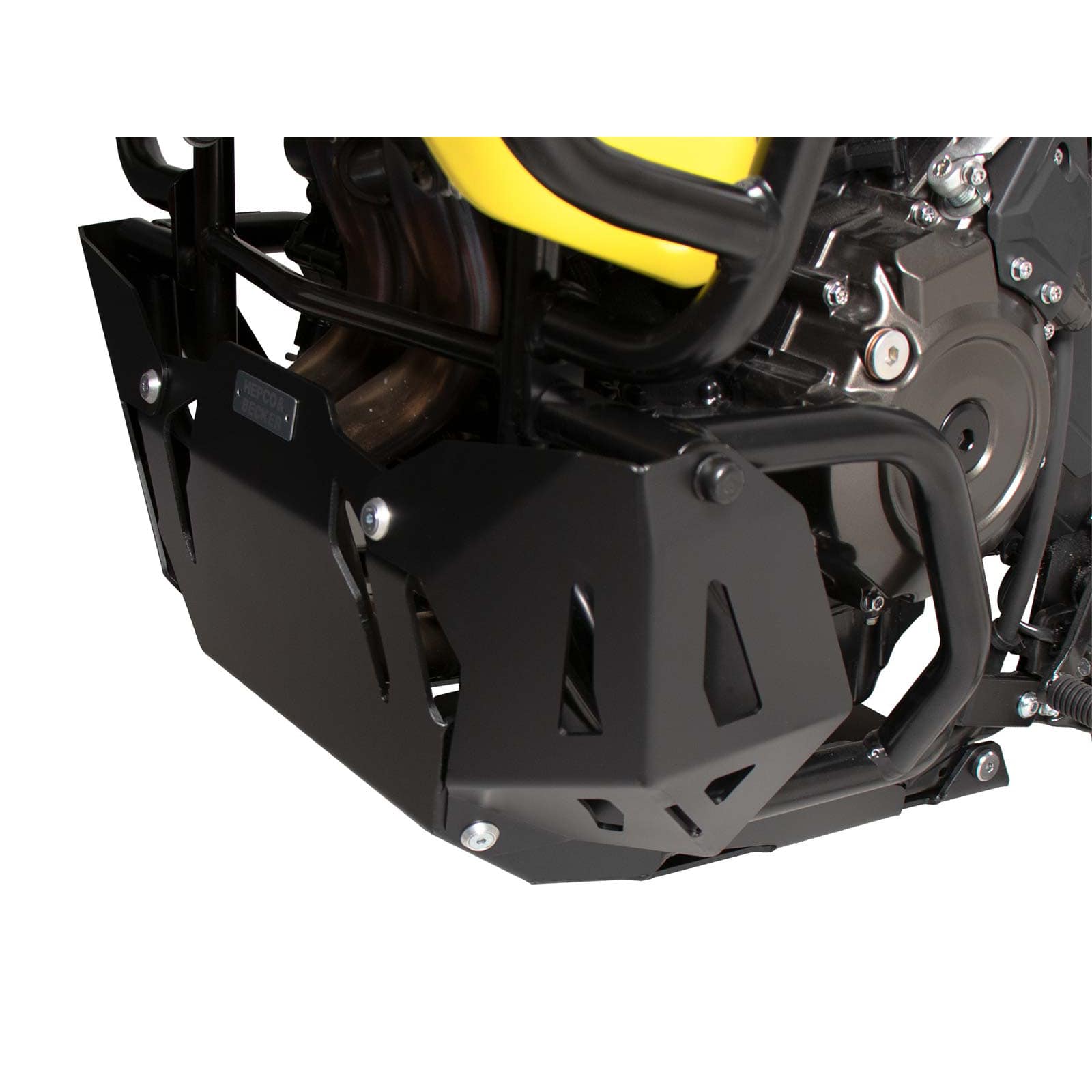 Hepco & Becker Motorschutz Alu schwarz für Suzuki DL 800 V-Strom - Motorradteile & Ersatzteile - Verkleidungen & Abdeckungen