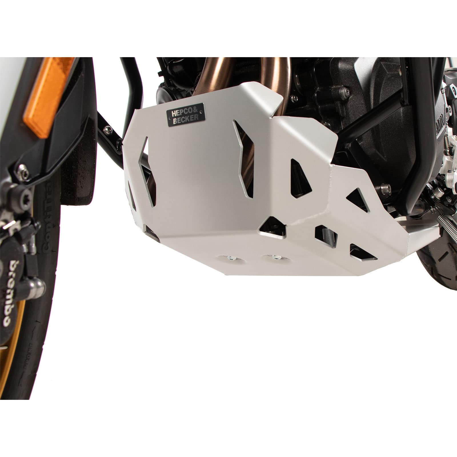 Hepco & Becker Motorschutz Alu silber für BMW F 800 GS 2024- - Motorradteile & Ersatzteile - Verkleidungen & Abdeckungen