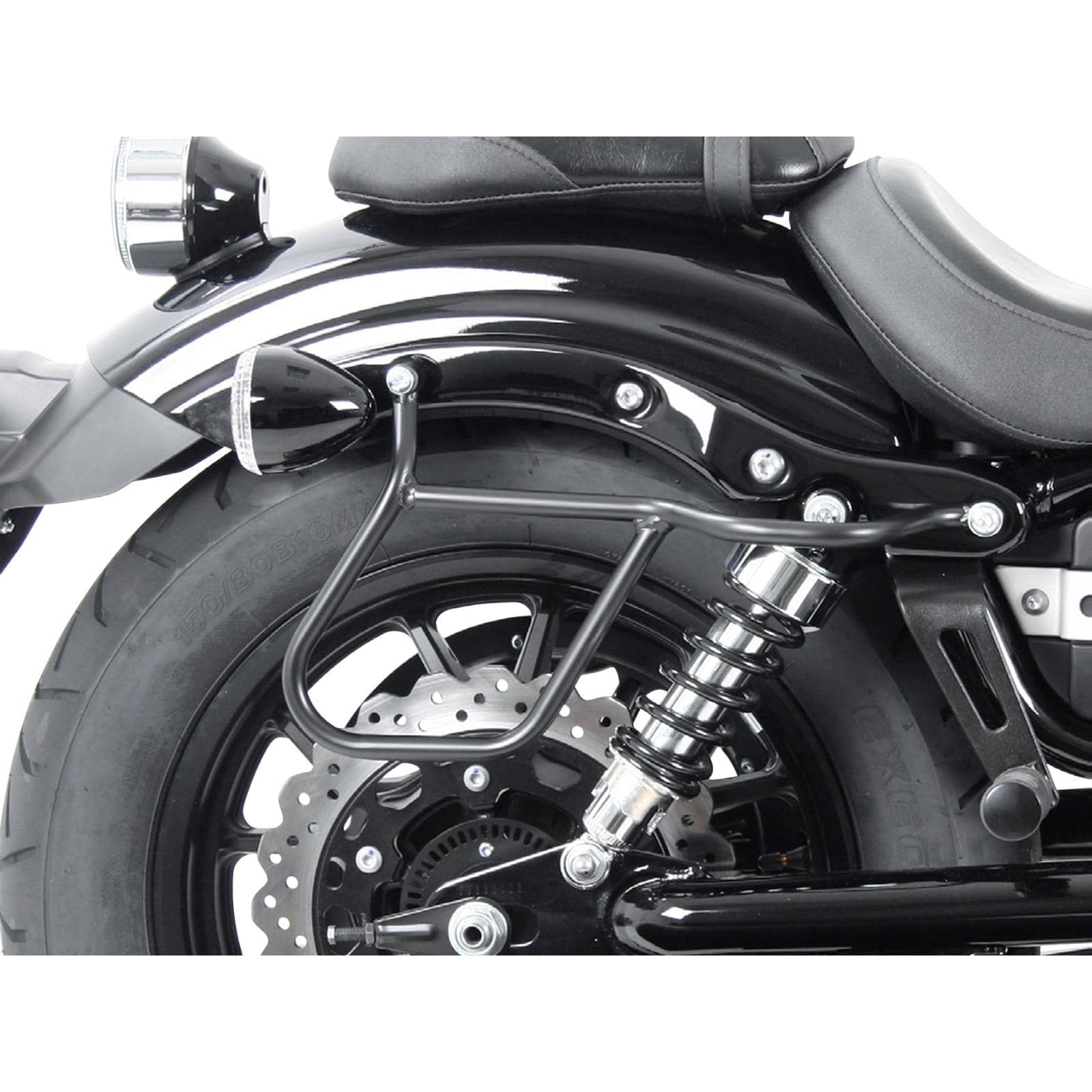 Hepco & Becker Packtaschenhalter Cutout schwarz für Yamaha XV 950 /R Bolt - Motorradzubehör - Motorradgepäck
