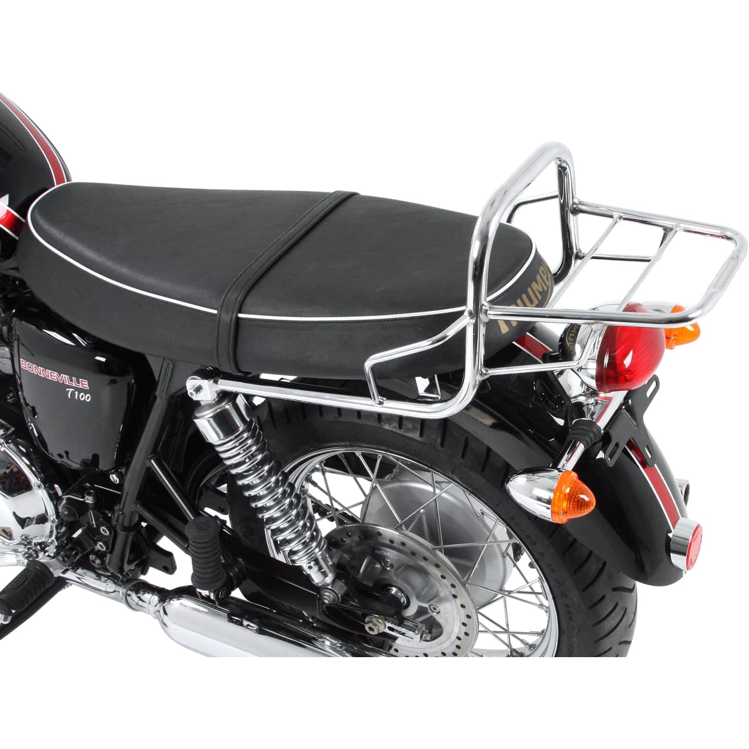 Hepco & Becker Rohrgepäckbrücke TC chrom für Bonneville /T100 2002-2016 - Motorradzubehör - Motorradgepäck